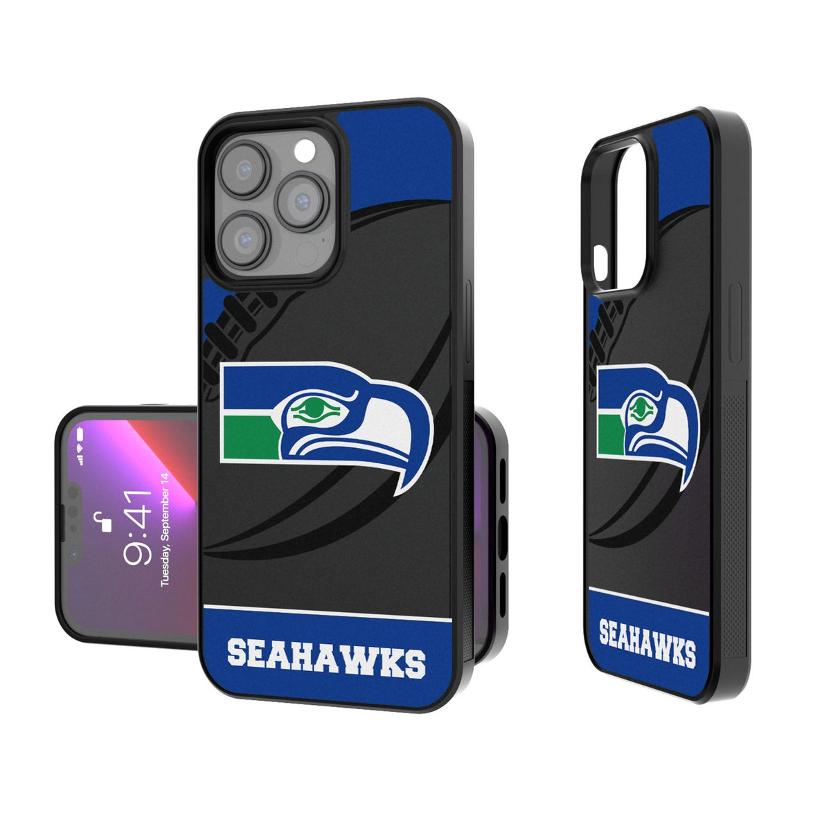 Seattle Seahawks Historic Collection Passtime Bump Phone Case 1