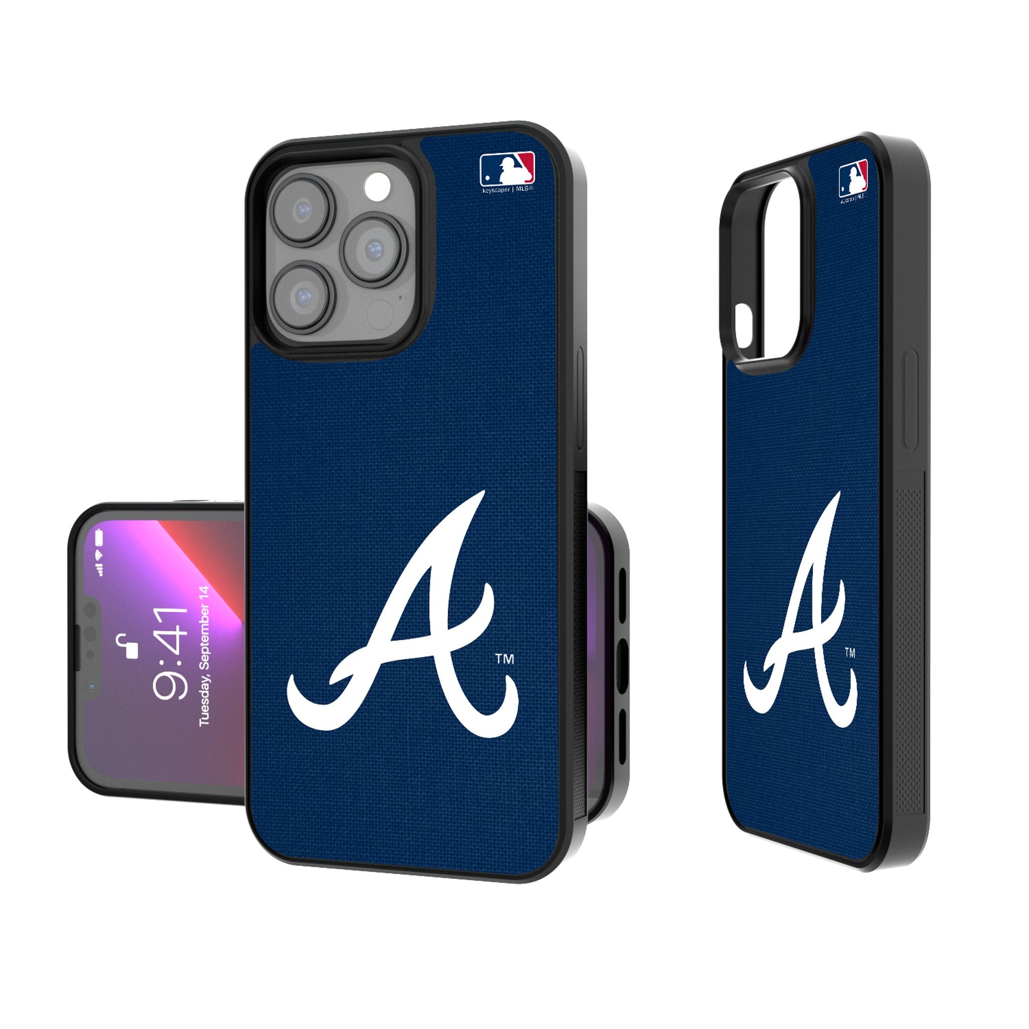 Atlanta Braves Solid Bump Phone Case