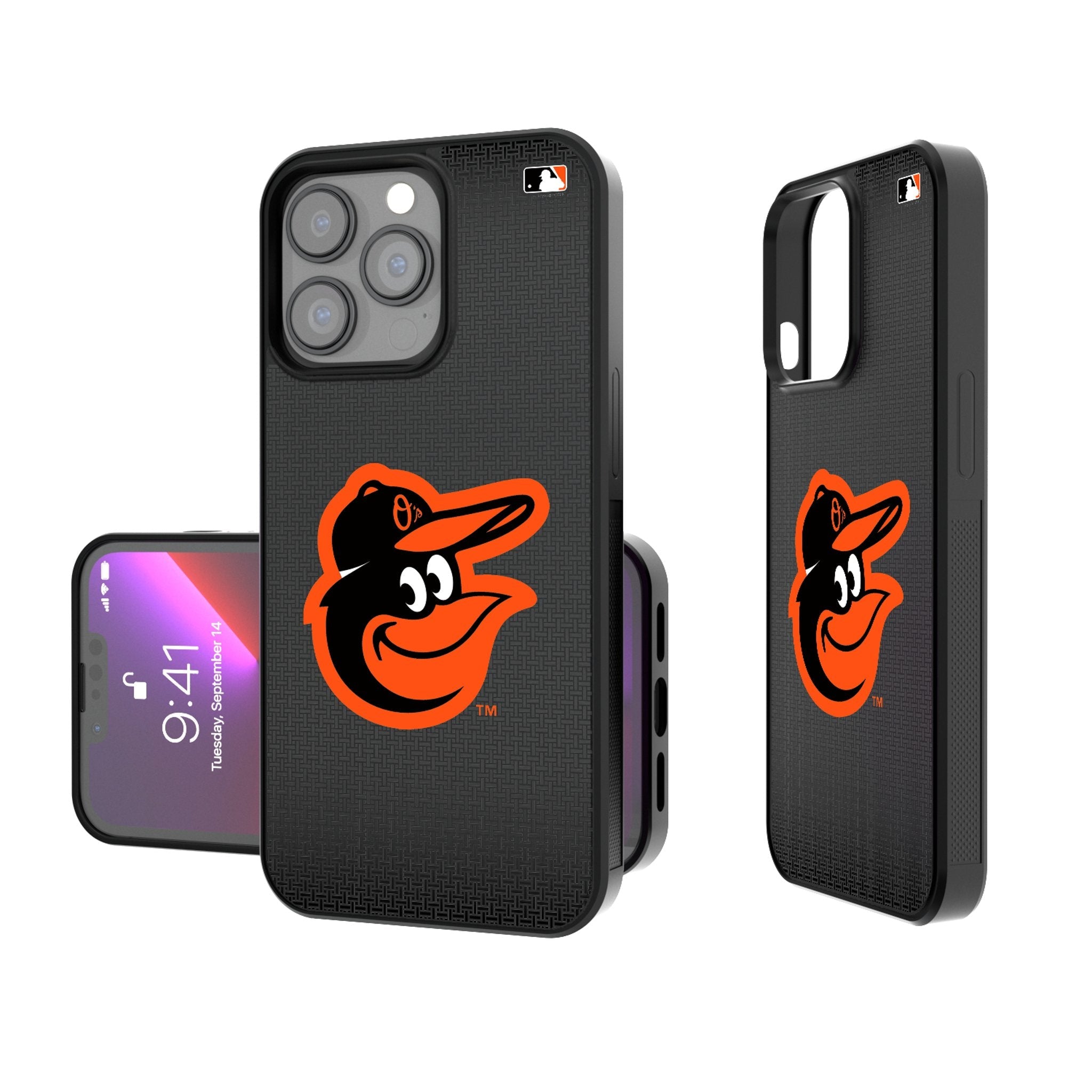 Baltimore Orioles Linen Bump Phone Case