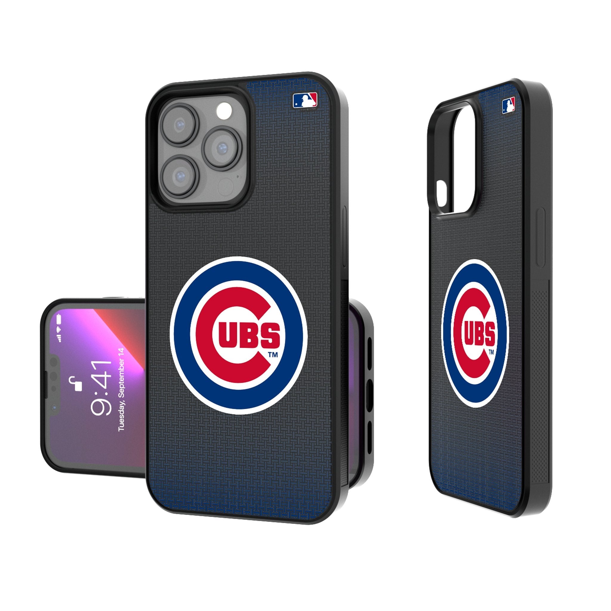 Chicago Cubs Linen Bump Phone Case 1