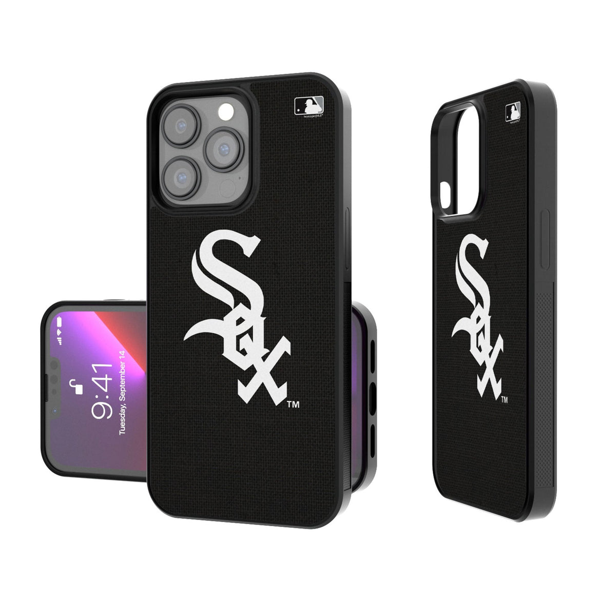 Chicago White Sox Solid Bump Phone Case 1