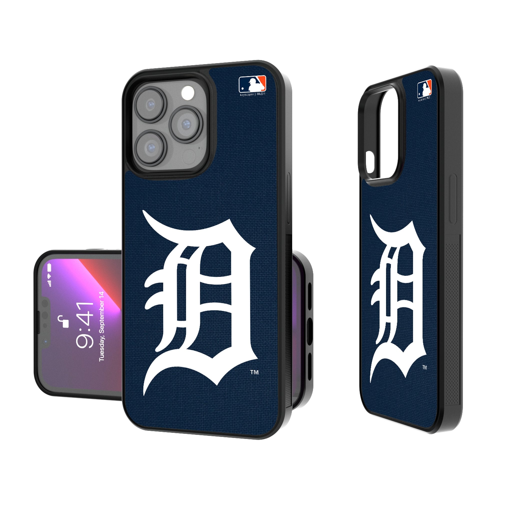 Detroit Tigers Solid Bump Phone Case 1