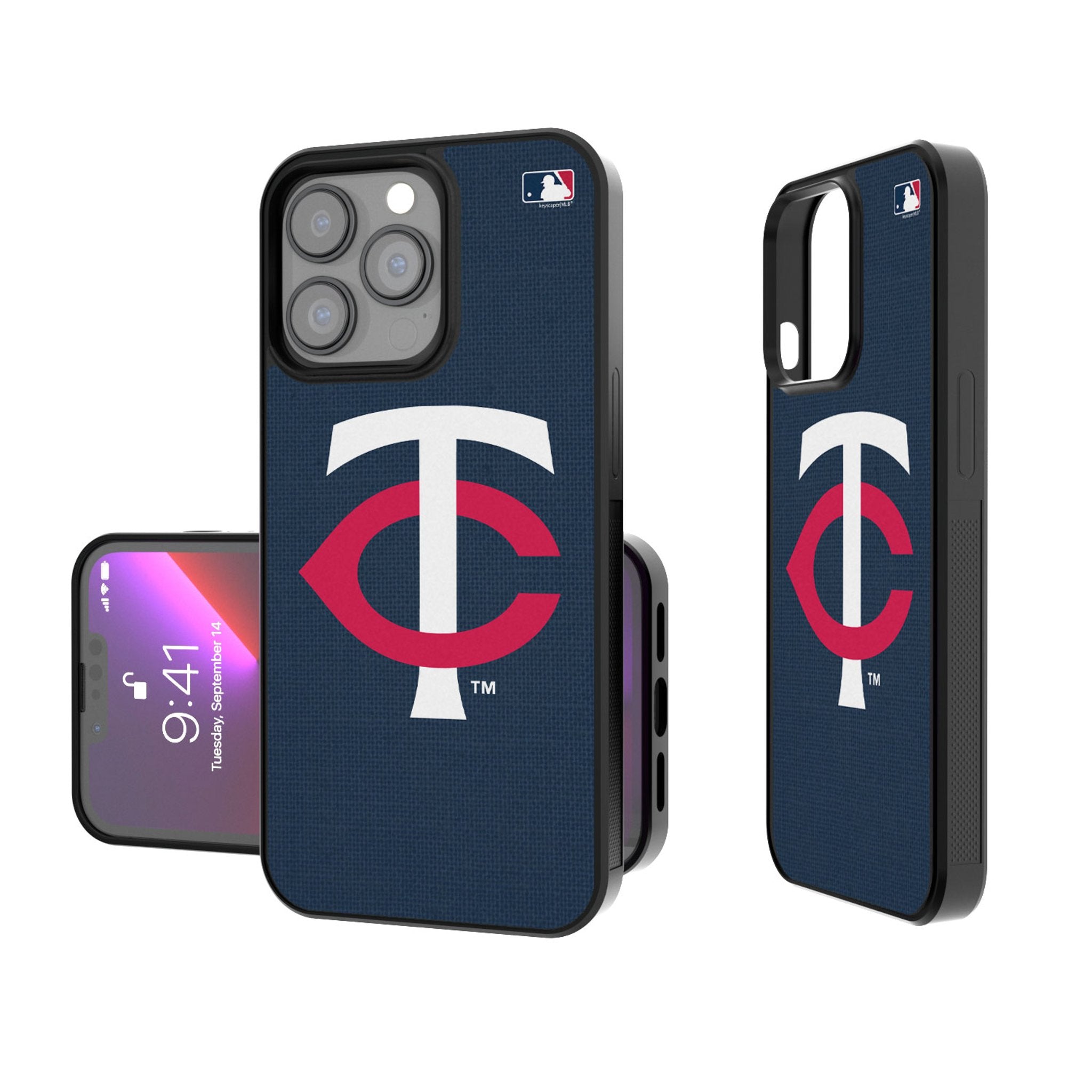 Minnesota Twins Solid Bump Phone Case 1