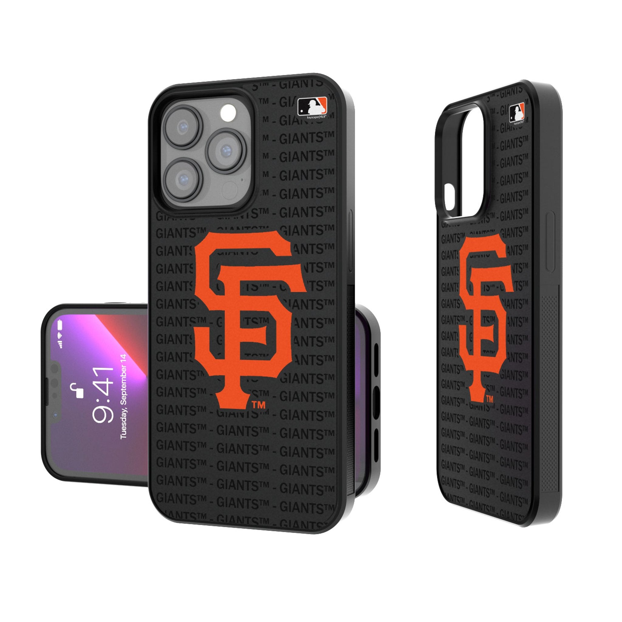 San Francisco Giants Text Backdrop Bump Phone Case