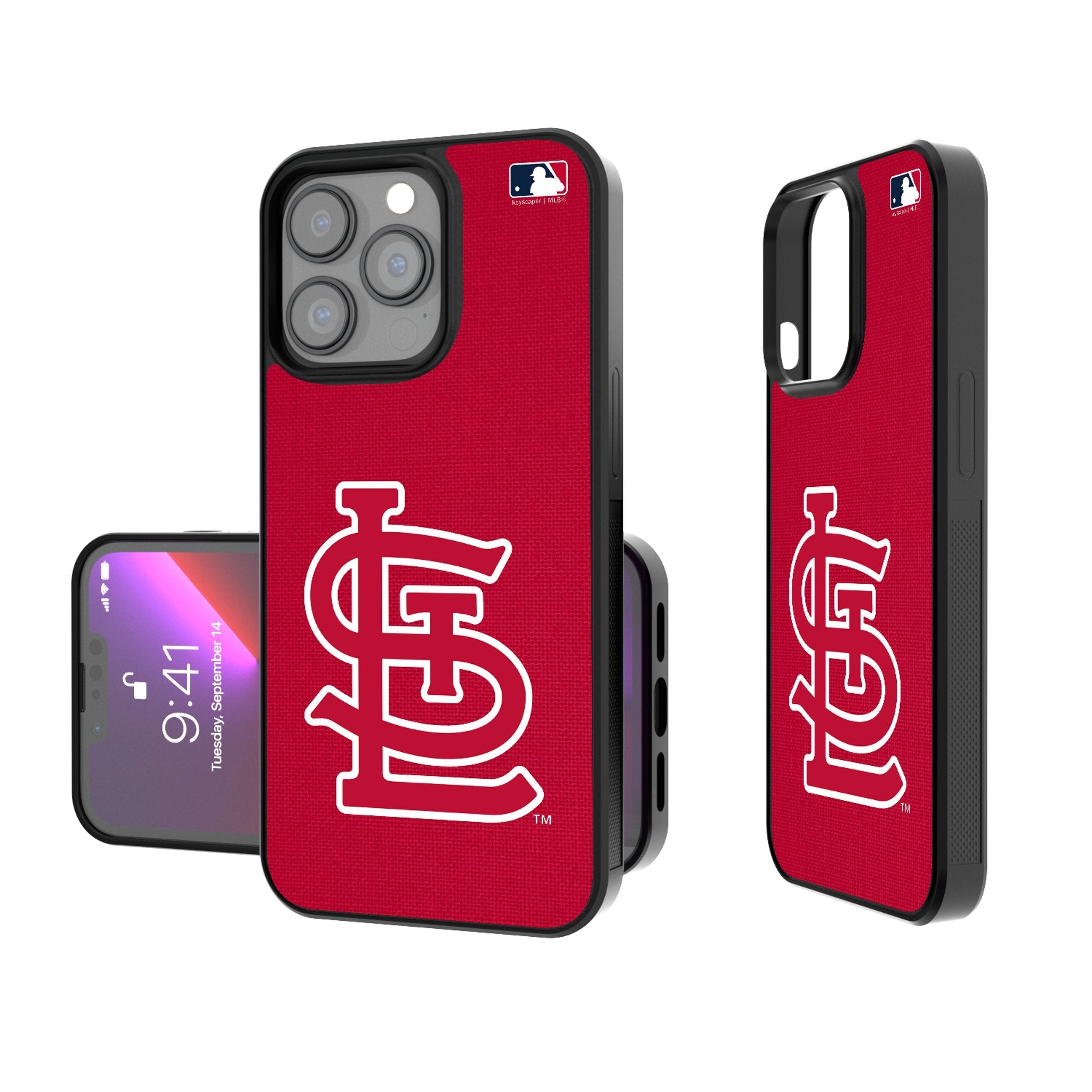 St Louis Cardinals Solid Bump Phone Case 1