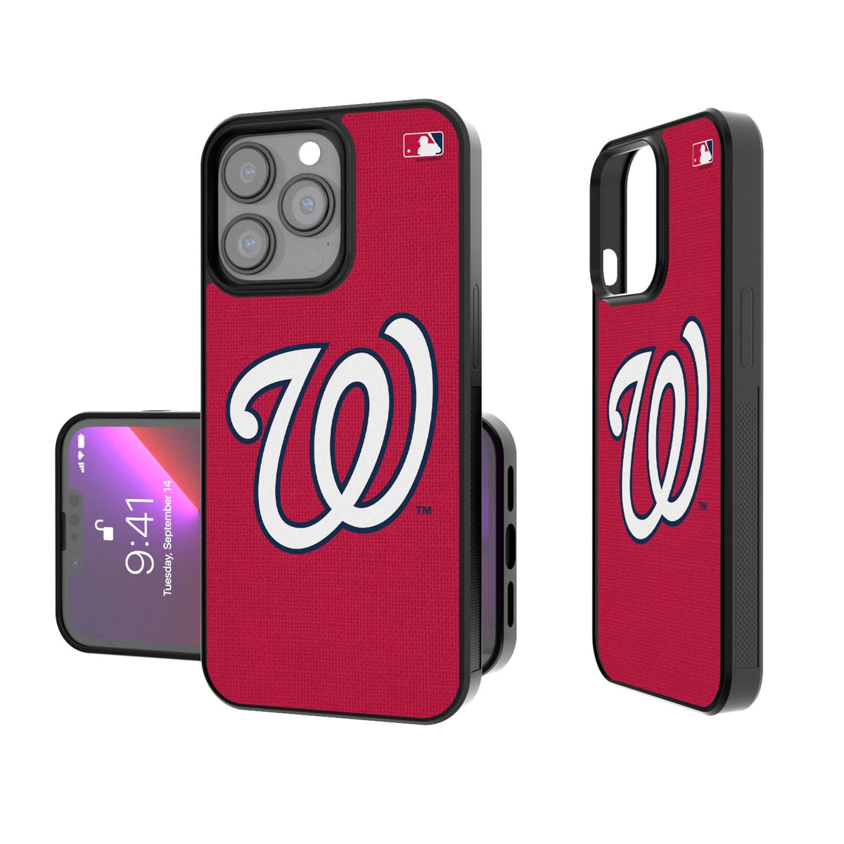 Washington Nationals Solid Bump Phone Case
