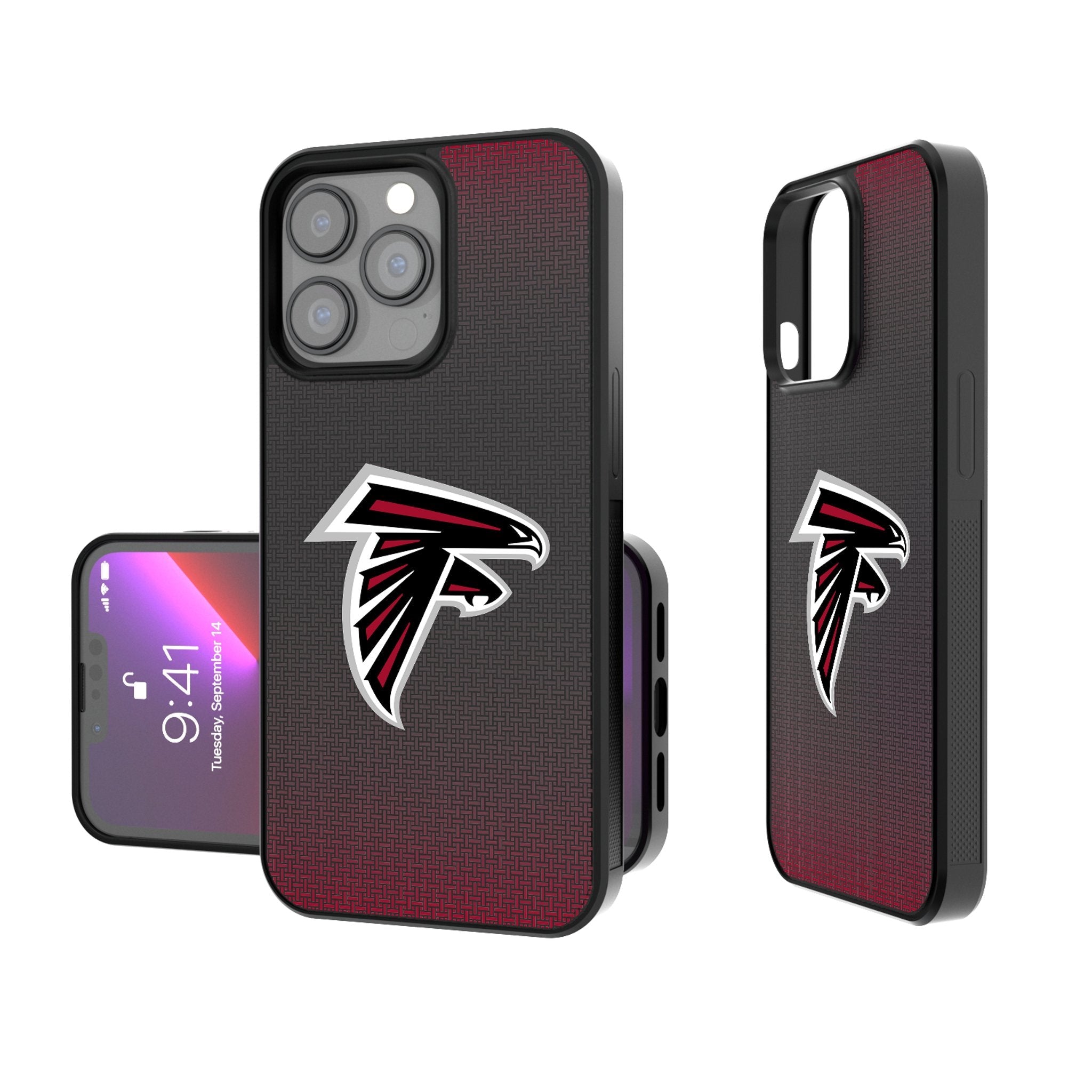 Atlanta Falcons Linen Bump Phone Case