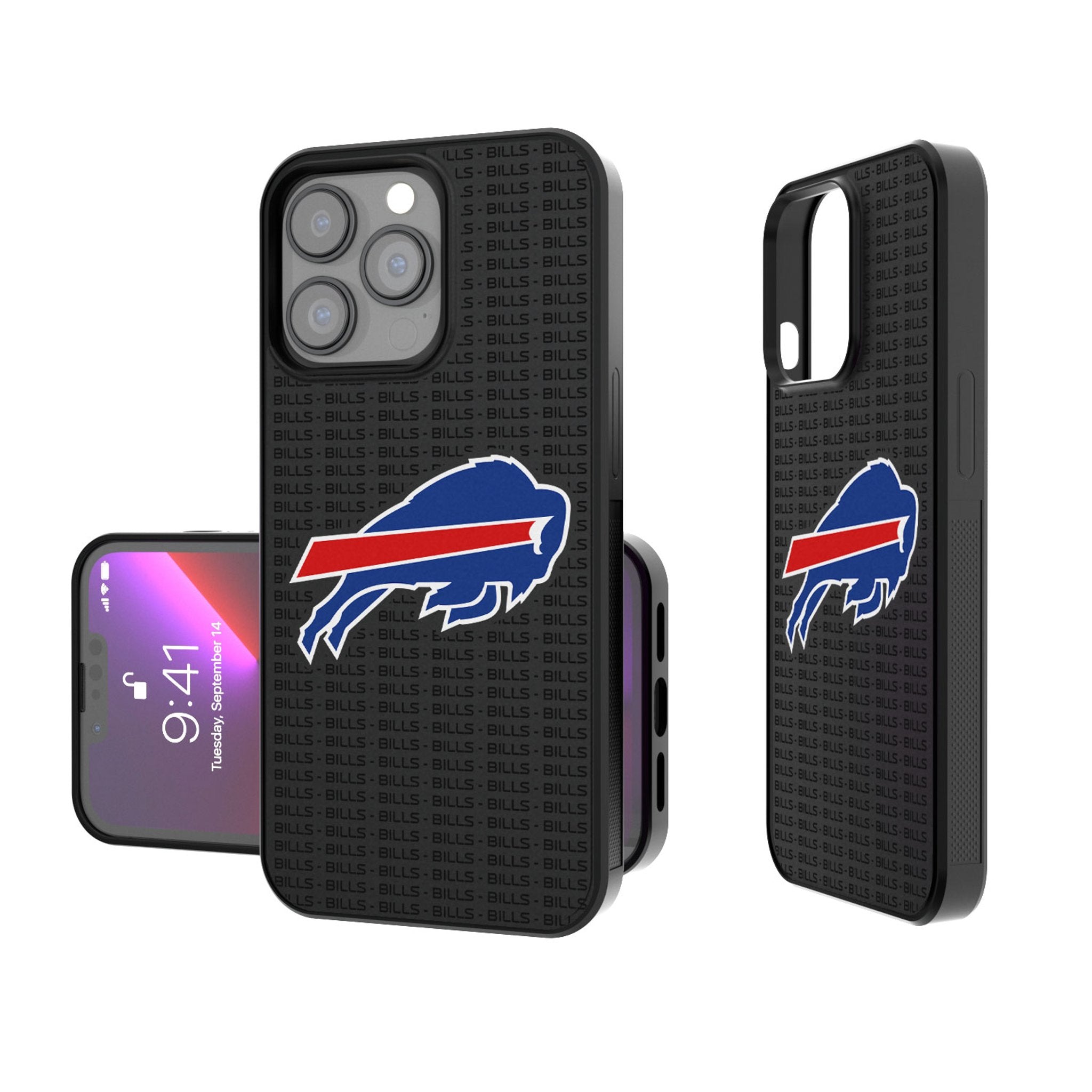 Buffalo Bills Text Backdrop Bump Phone Case 1