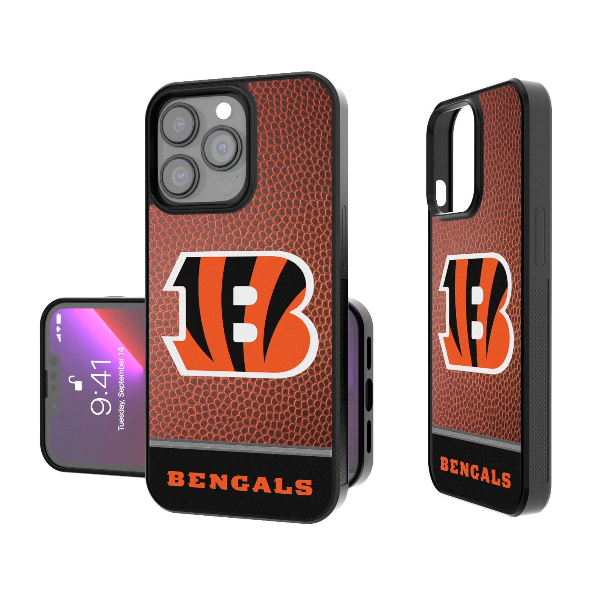 Cincinnati Bengals Football Wordmark Bump Phone Case 1