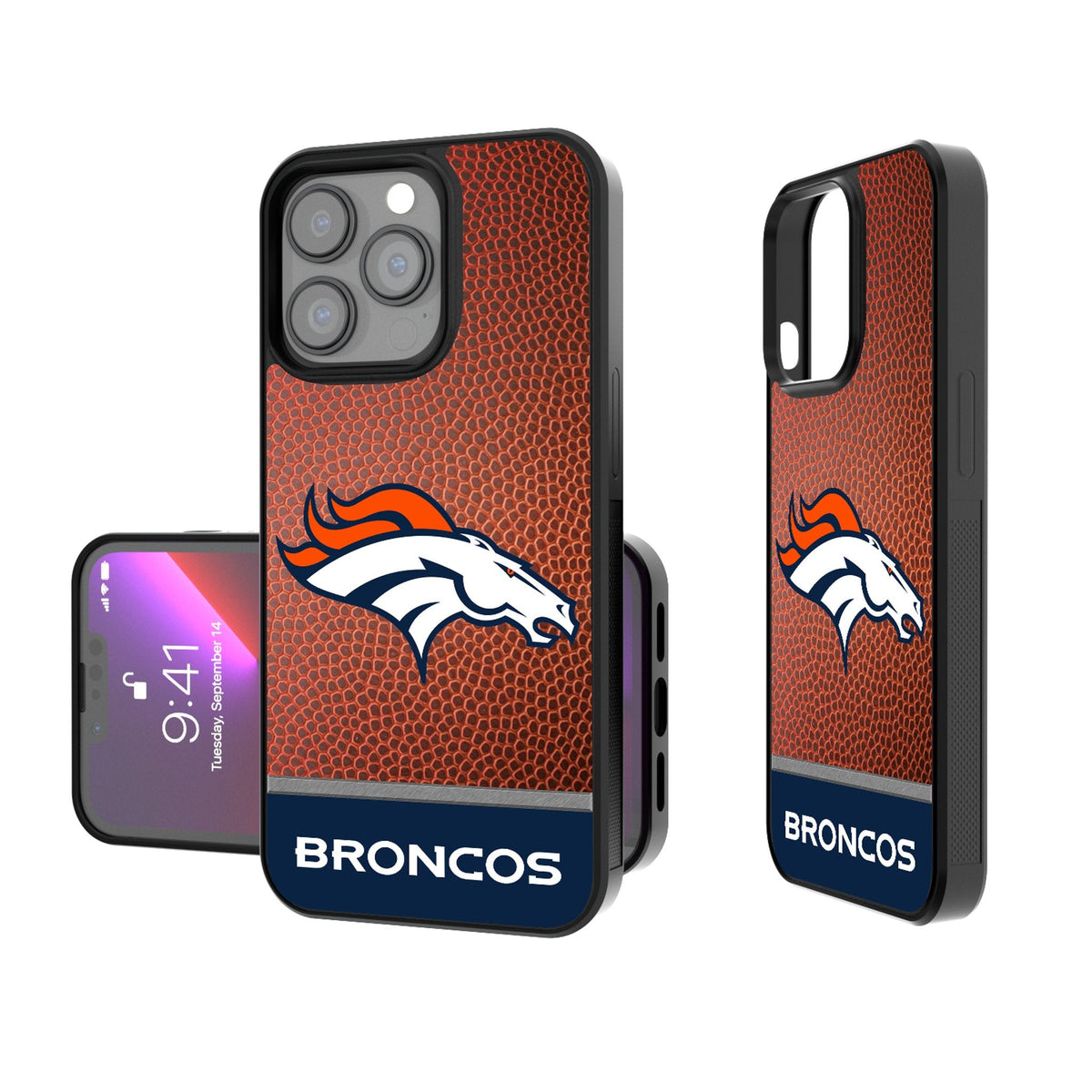 Denver Broncos Football Wordmark Bump Phone Case 1