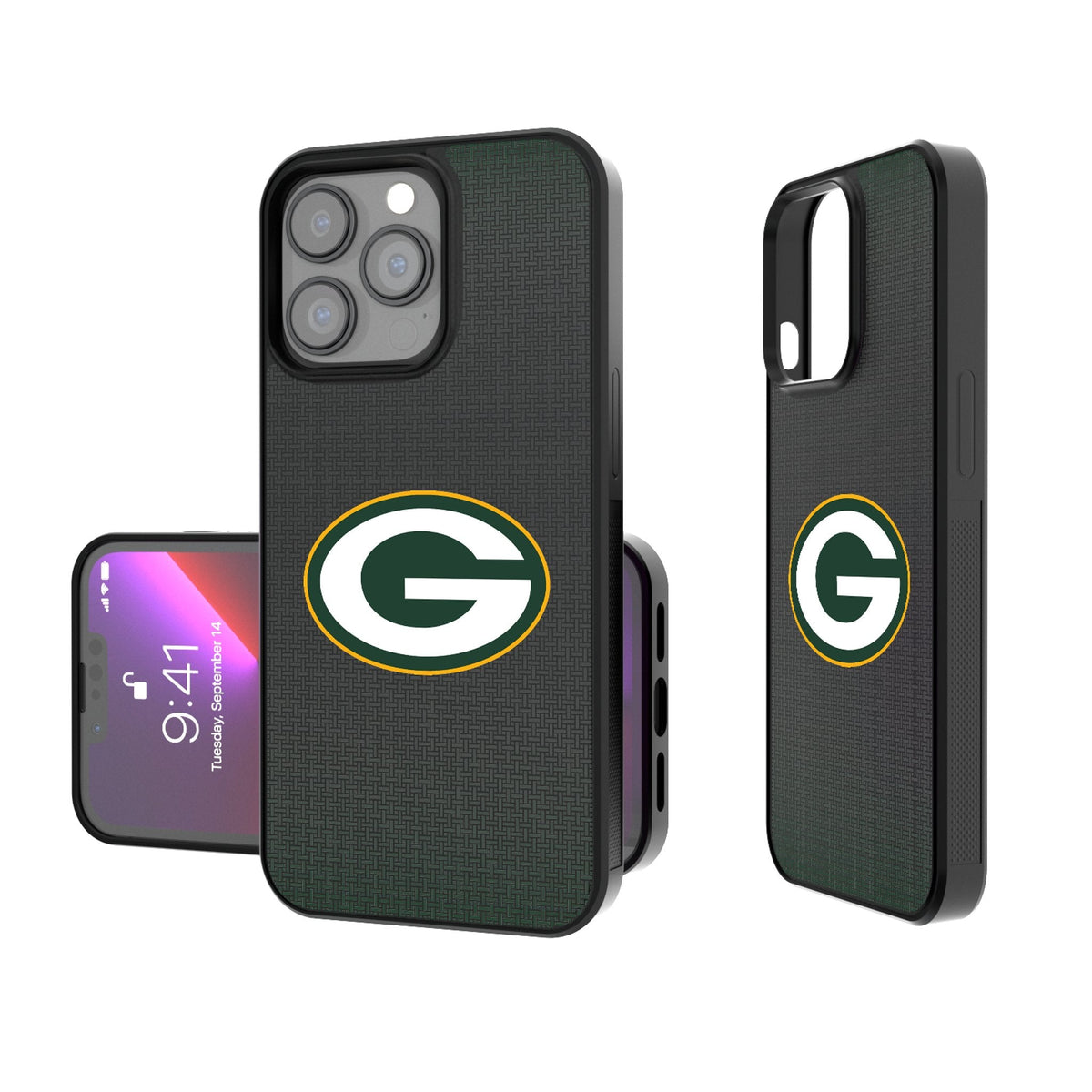 Green Bay Packers Linen Bump Phone Case 1