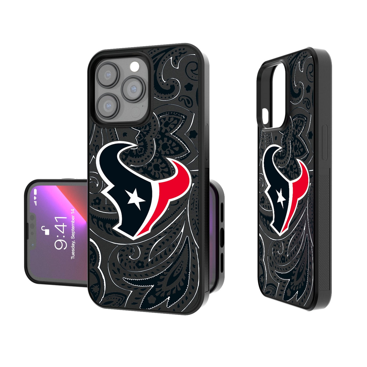 Houston Texans Paisley Bump Phone Case