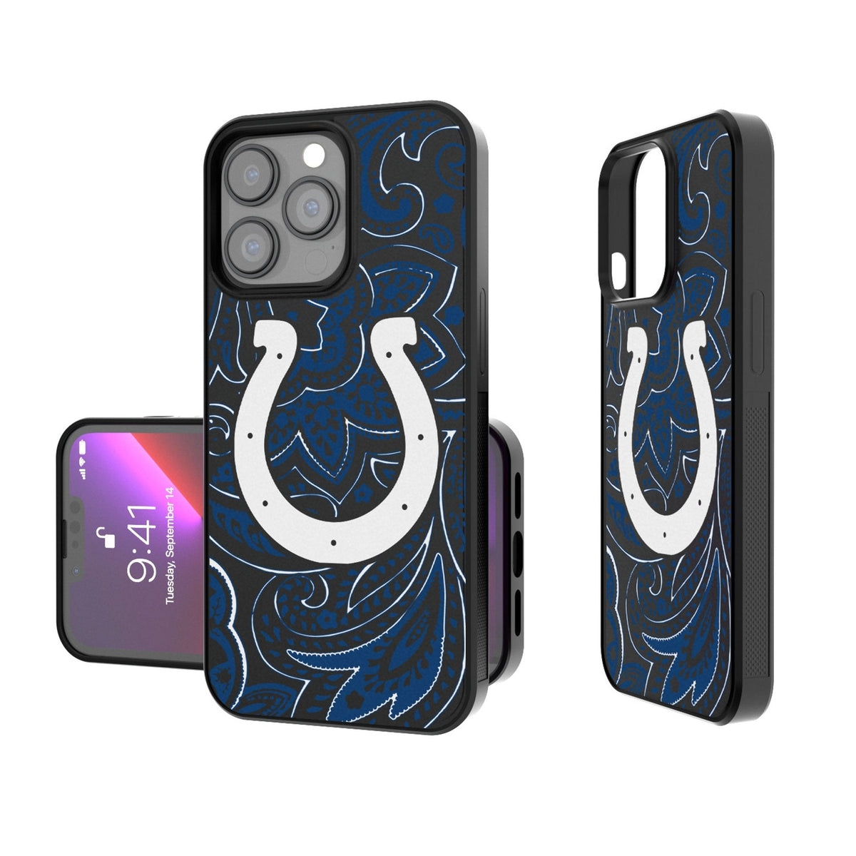 Indianapolis Colts Paisley Bump Phone Case 1