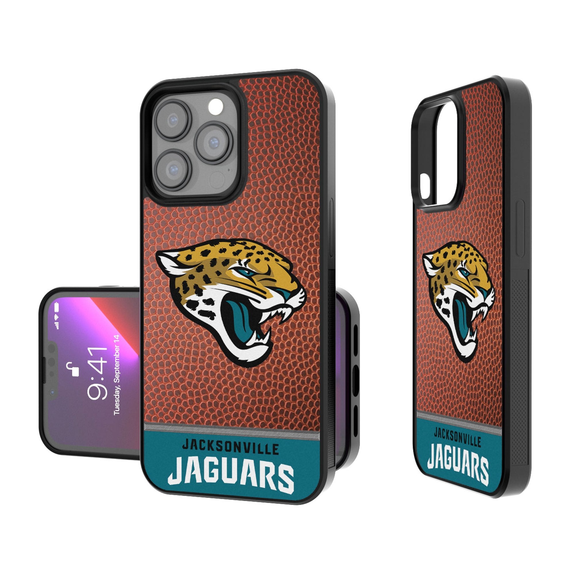 Jacksonville Jaguars Football Wordmark Bump Phone Case 1