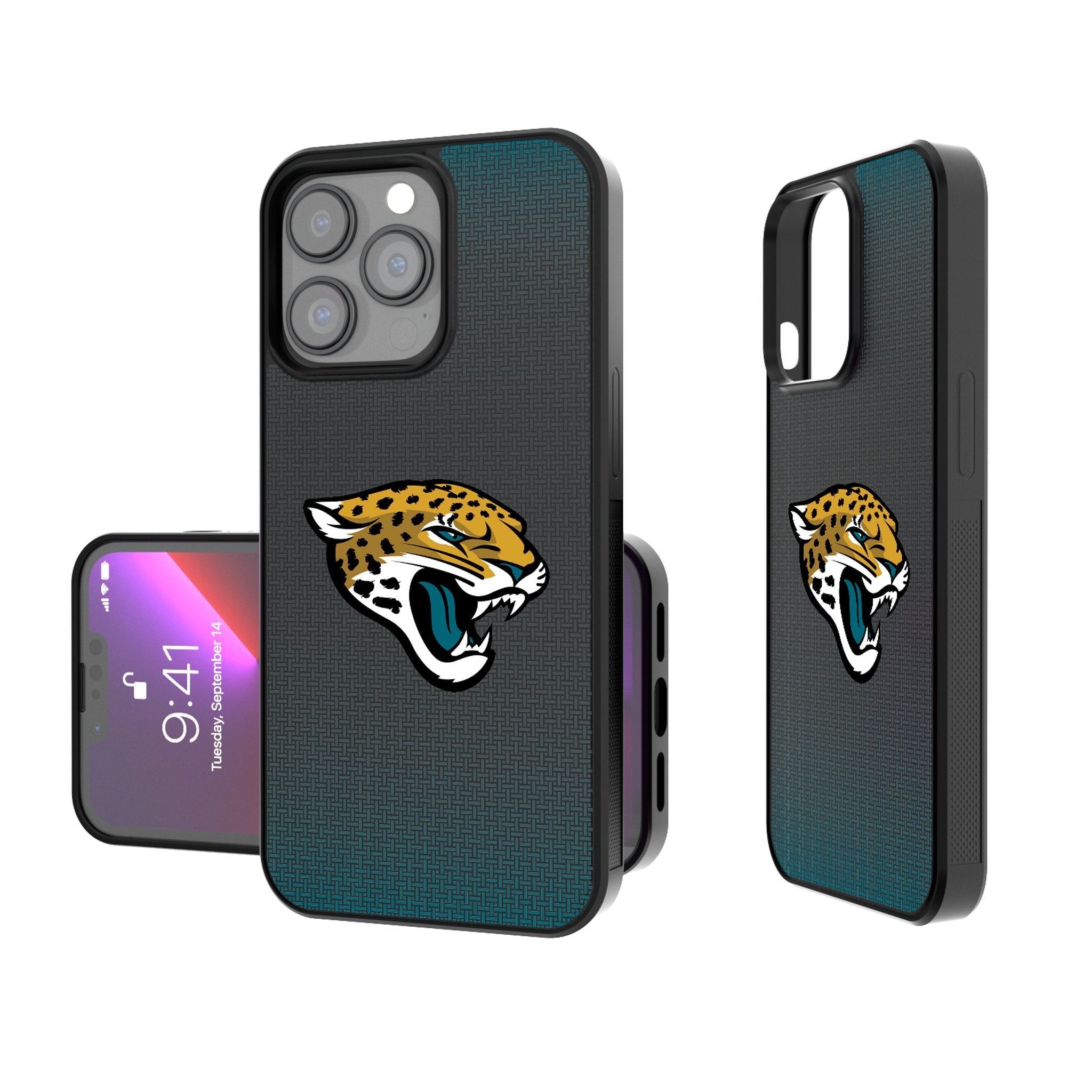 Jacksonville Jaguars Linen Bump Phone Case 1