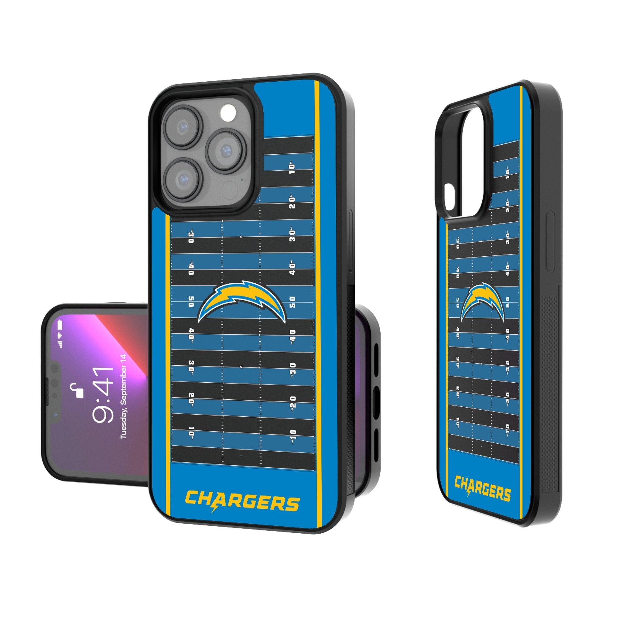 Los Angeles Chargers Field Bump Phone Case 1
