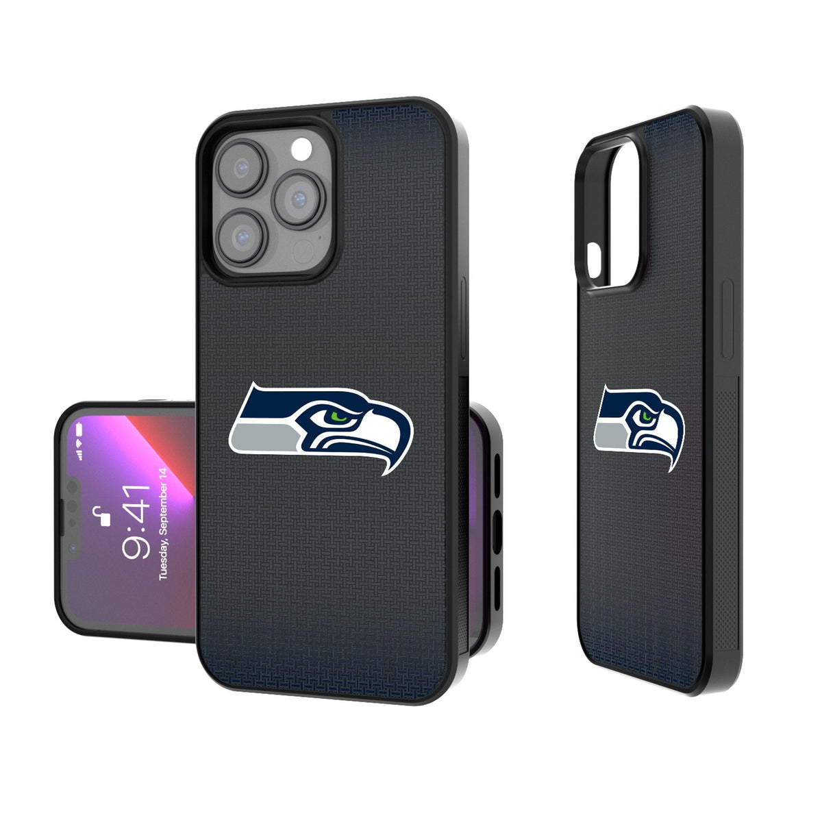 Seattle Seahawks Linen Bump Phone Case