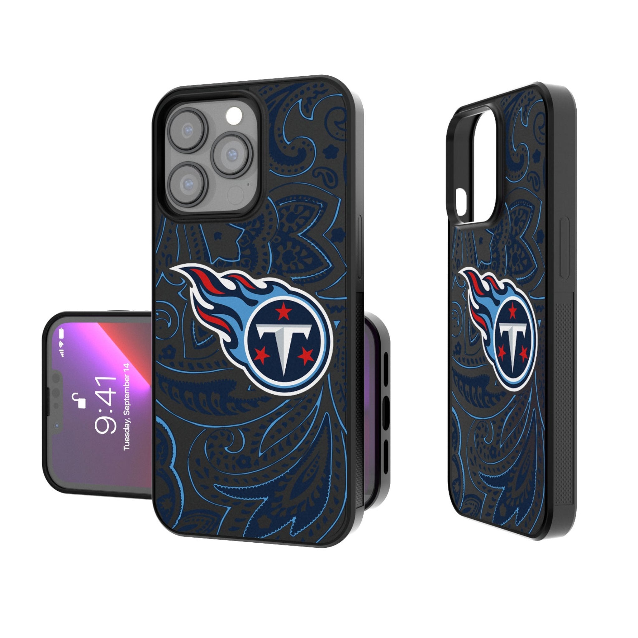 Tennessee Titans Paisley Bump Phone Case 1