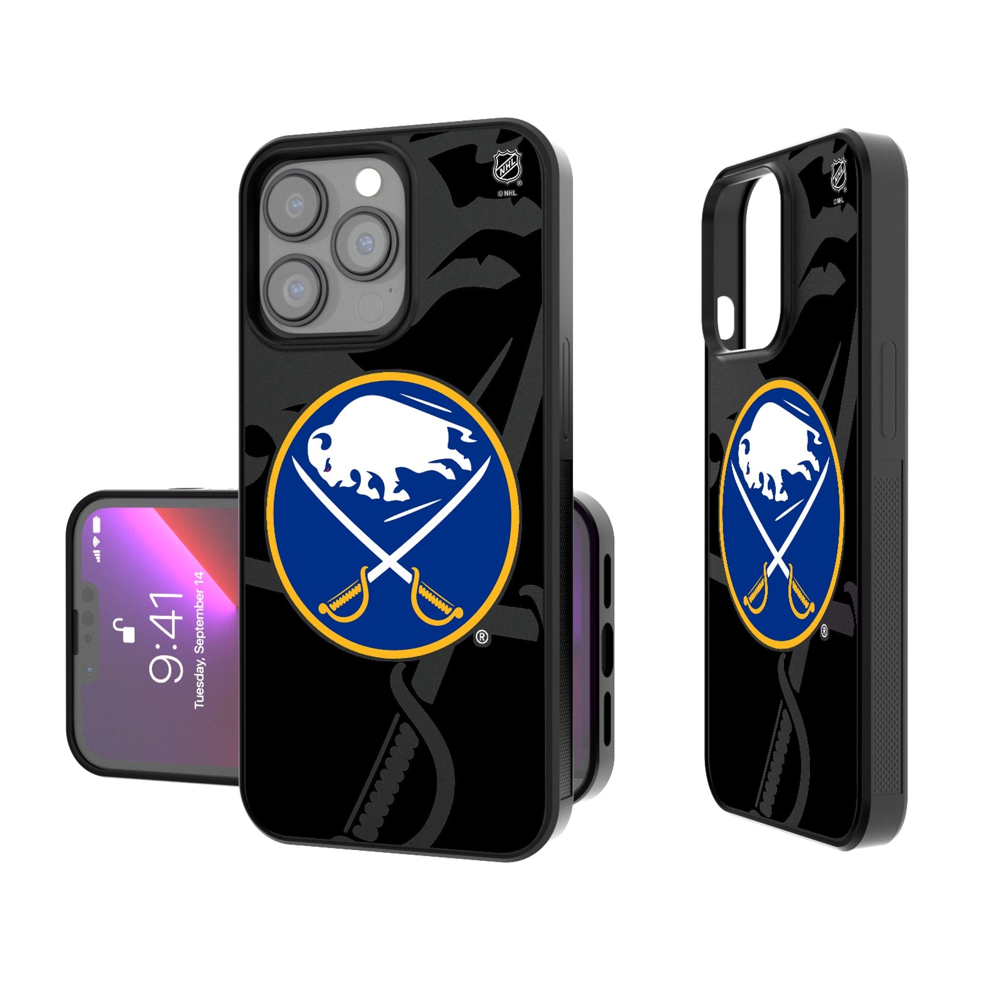 Buffalo Sabres Monocolor Tilt Bump Phone Case