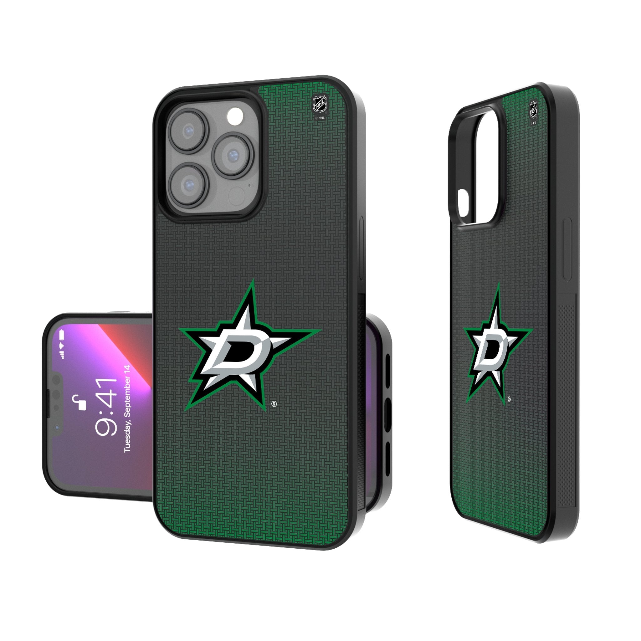 Dallas Stars Linen Bump Phone Case
