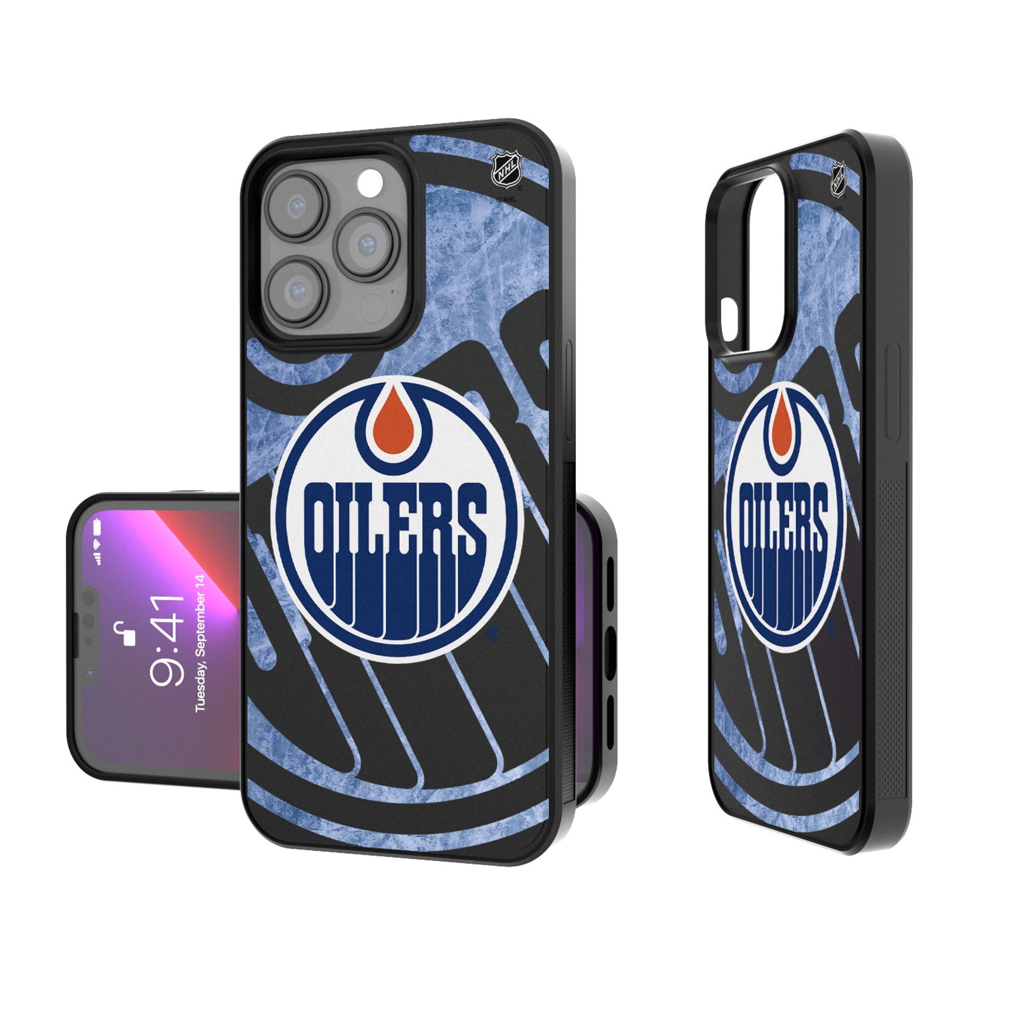 Edmonton Oilers Ice Tilt Bump Phone Case