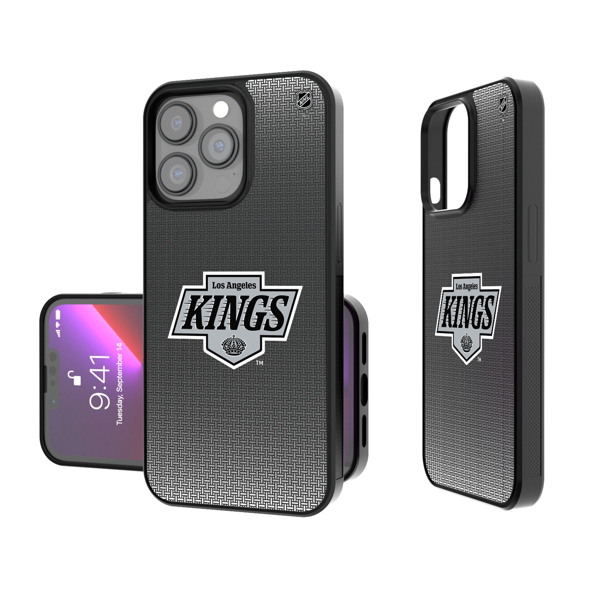 LA Kings Linen Bump Phone Case