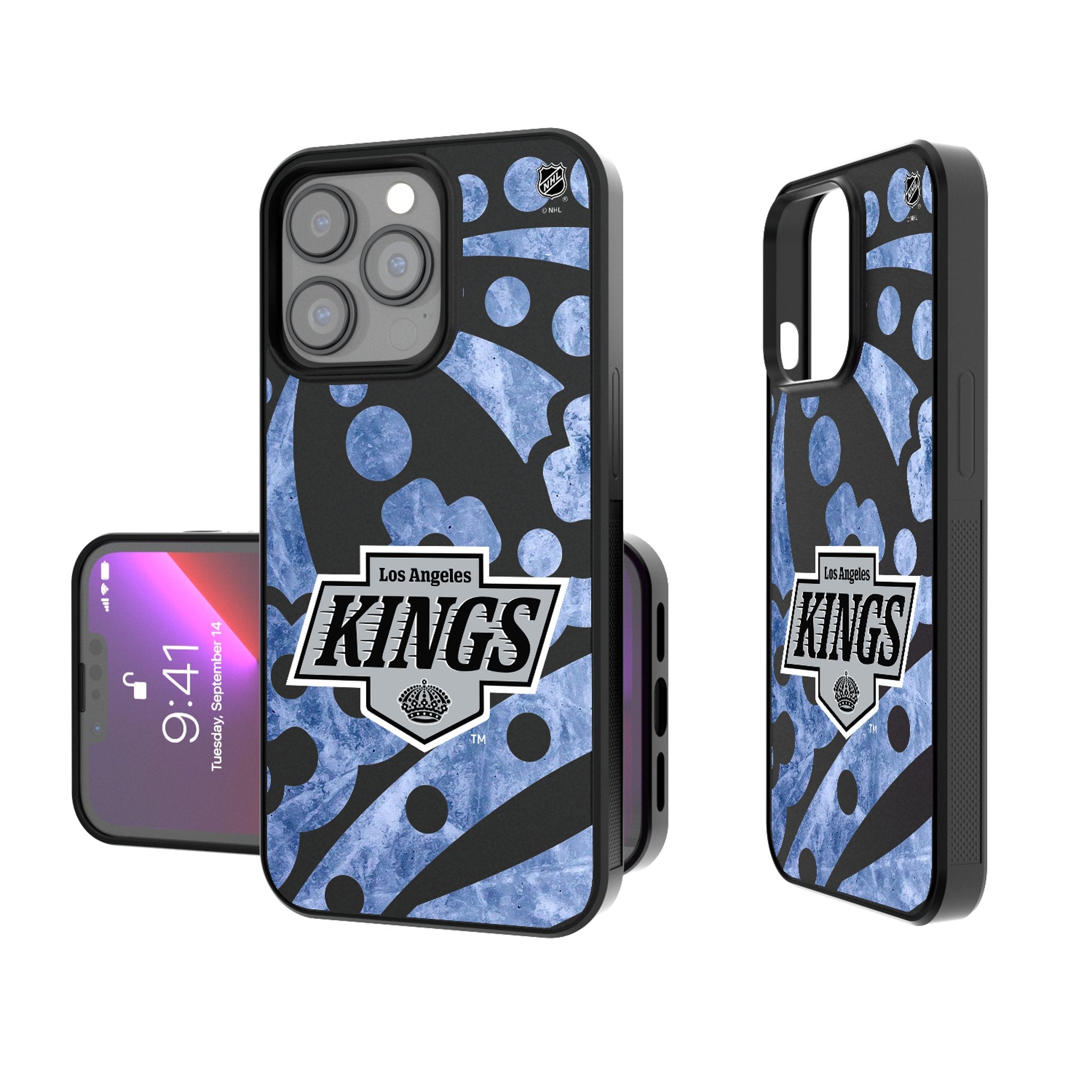 LA Kings Ice Tilt Bump Phone Case