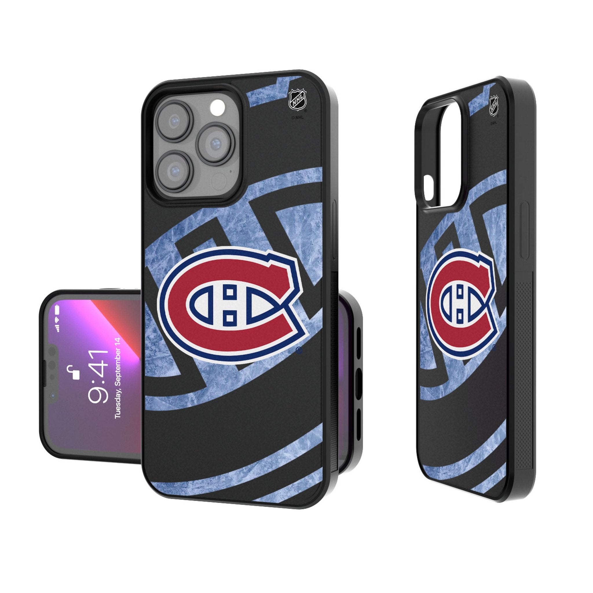 Montreal Canadiens Ice Tilt Bump Phone Case