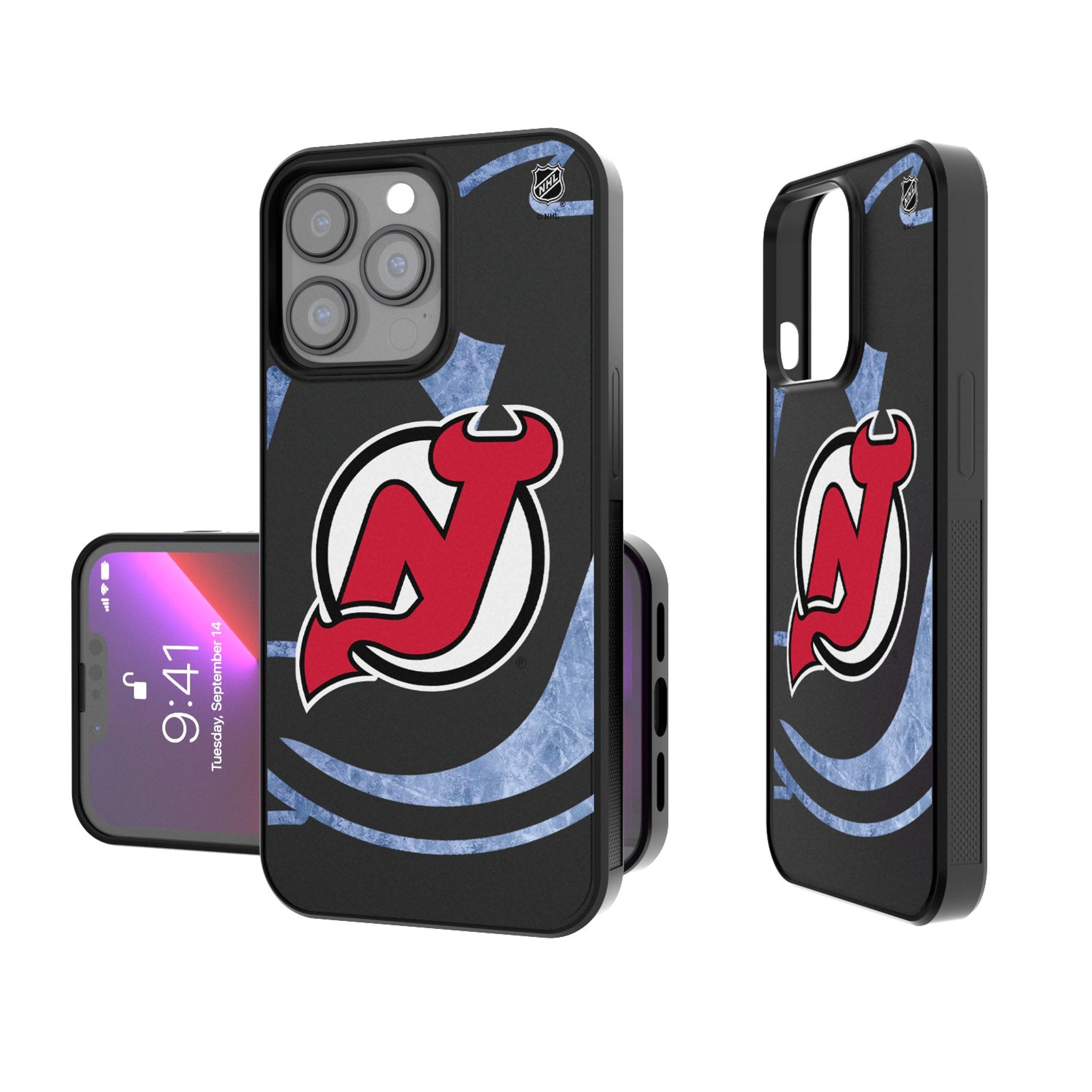 New Jersey Devils Ice Tilt Bump Phone Case 1