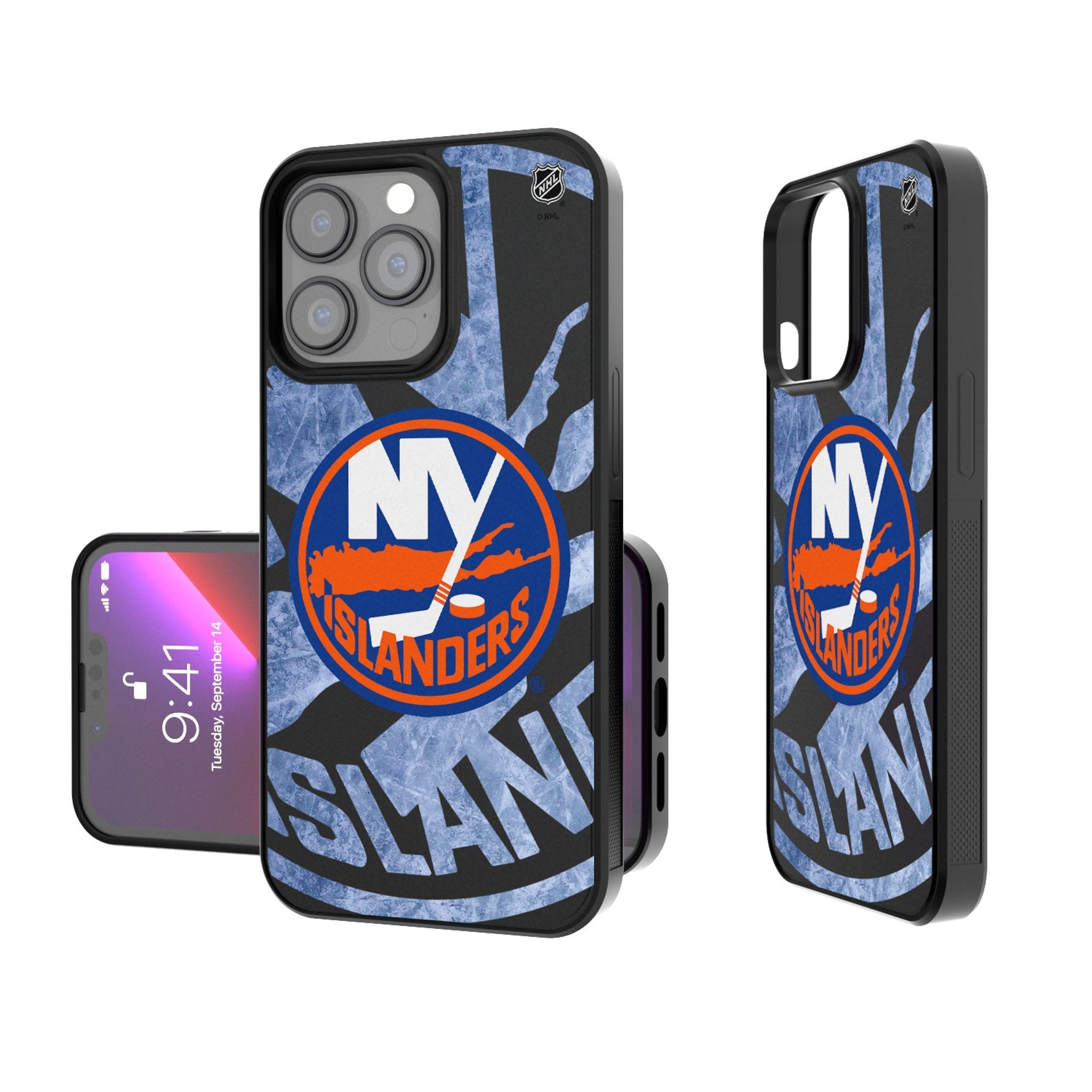 New York Islanders Ice Tilt Bump Phone Case