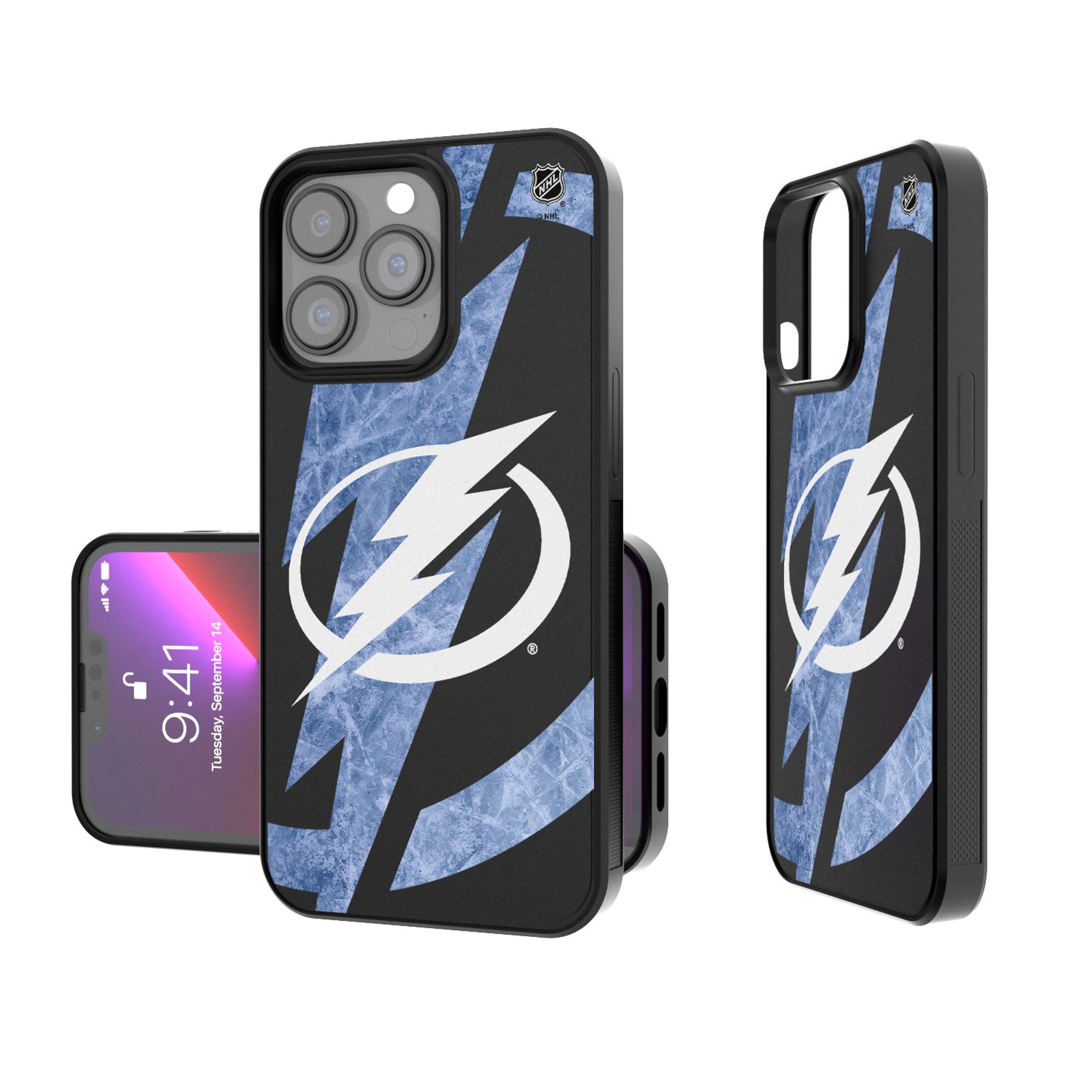 Tampa Bay Lightning Ice Tilt Bump Phone Case