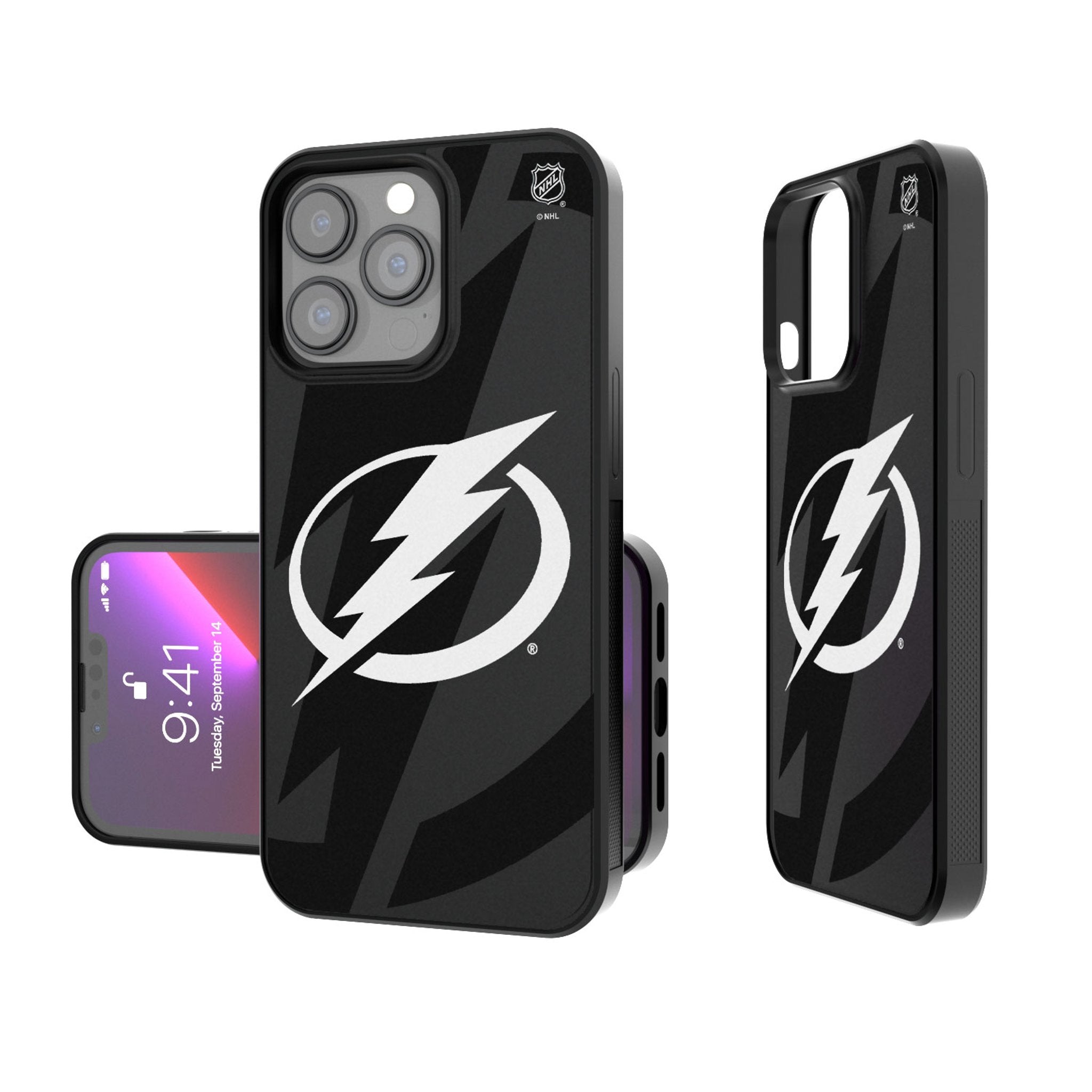 Tampa Bay Lightning Monocolor Tilt Bump Phone Case