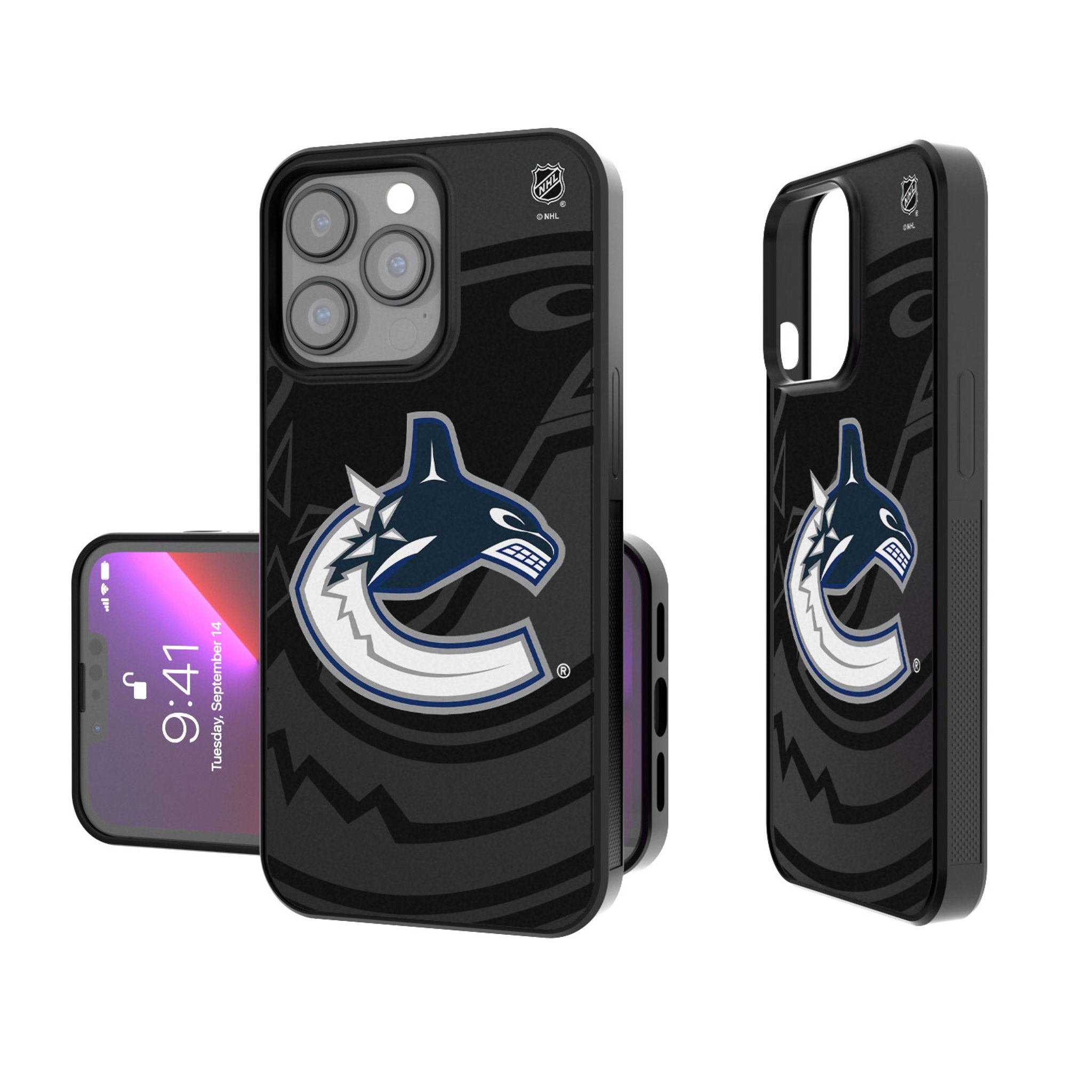 Vancouver Canucks Monocolor Tilt Bump Phone Case