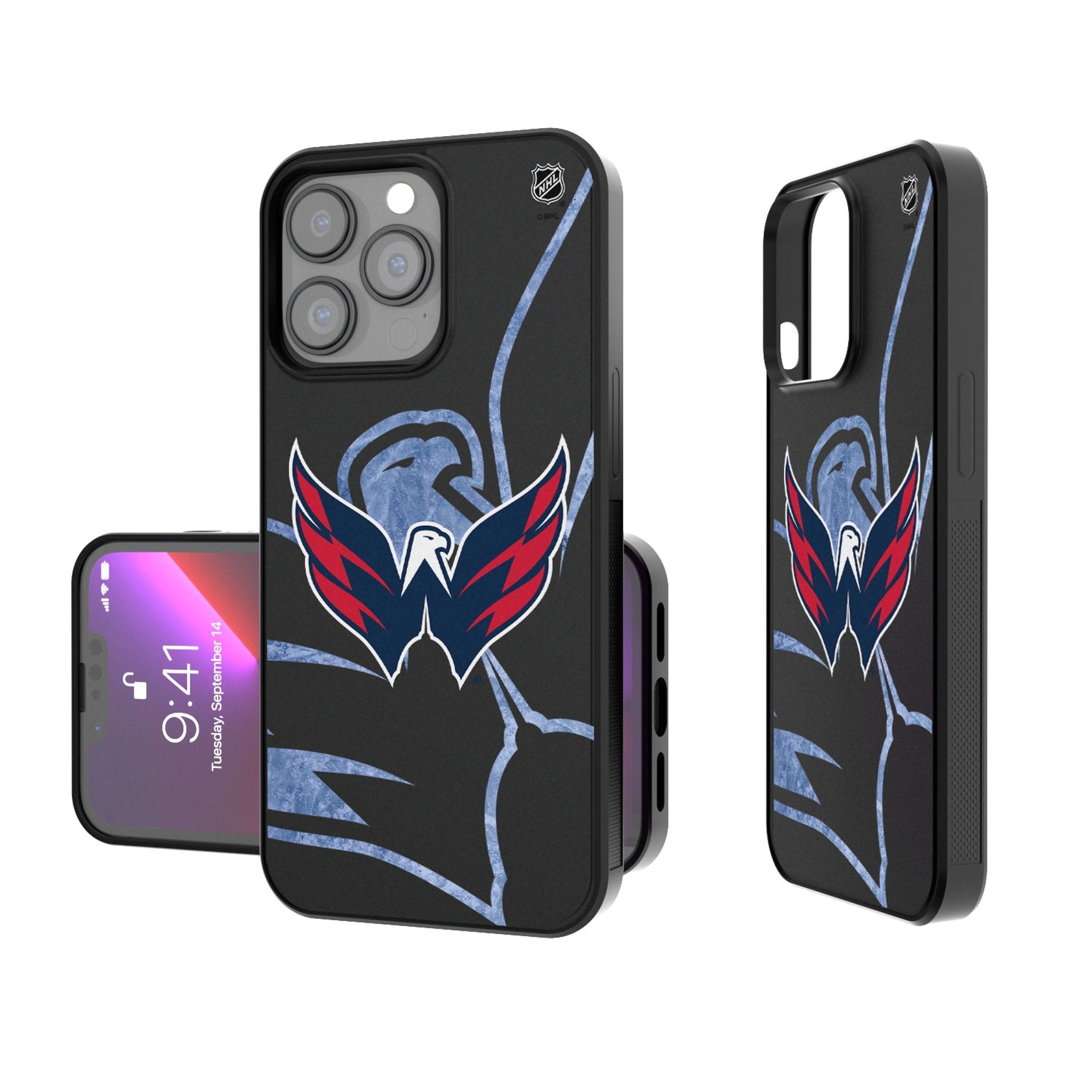 Washington Capitals Ice Tilt Bump Phone Case