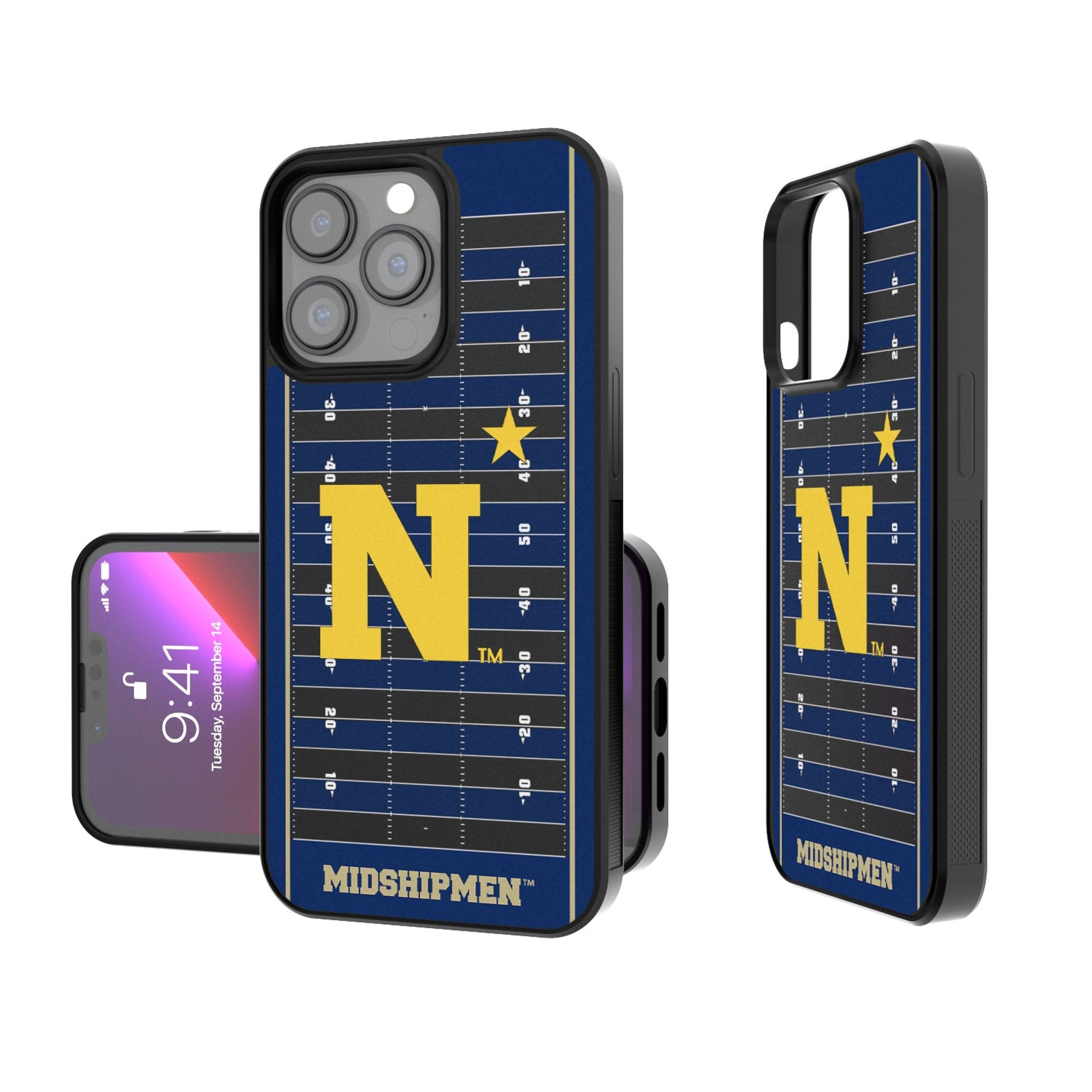 United State Naval Academy Midshipmen Field Bump Phone Case