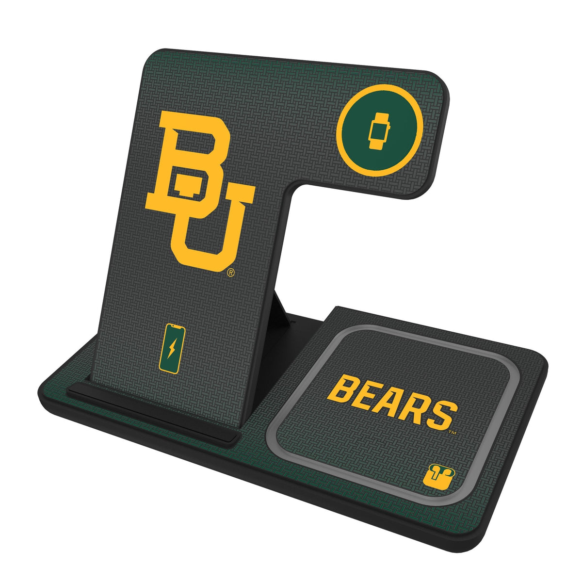 Baylor University Bears Linen 3 in 1 Charging Station 1