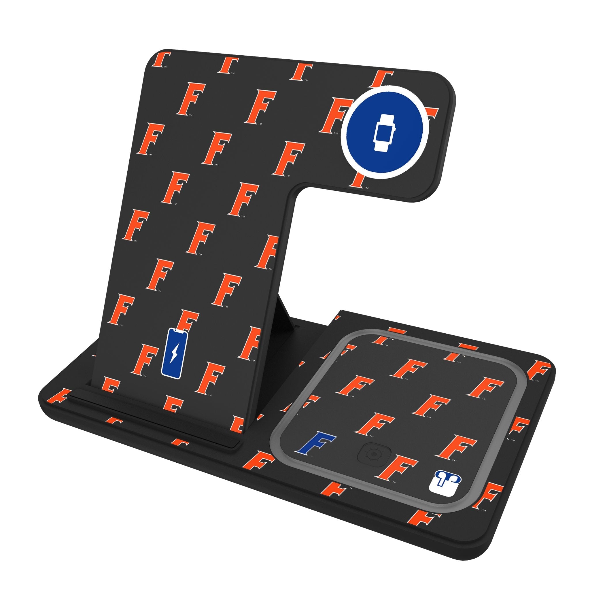 University of Florida Gators Fashion Pattern 3 in 1 Charging Station 1