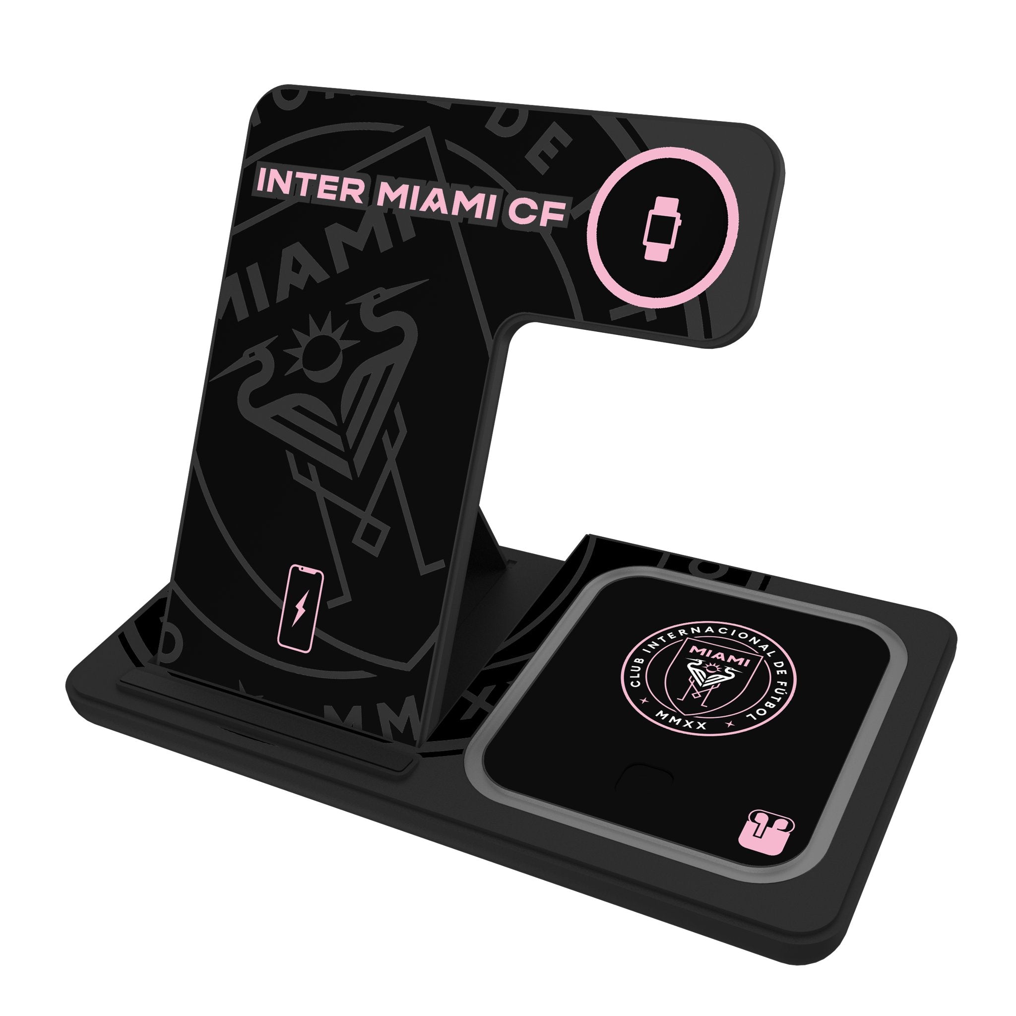 Inter Miami CF Monocolor Tilt 3 in 1 Charging Station 1