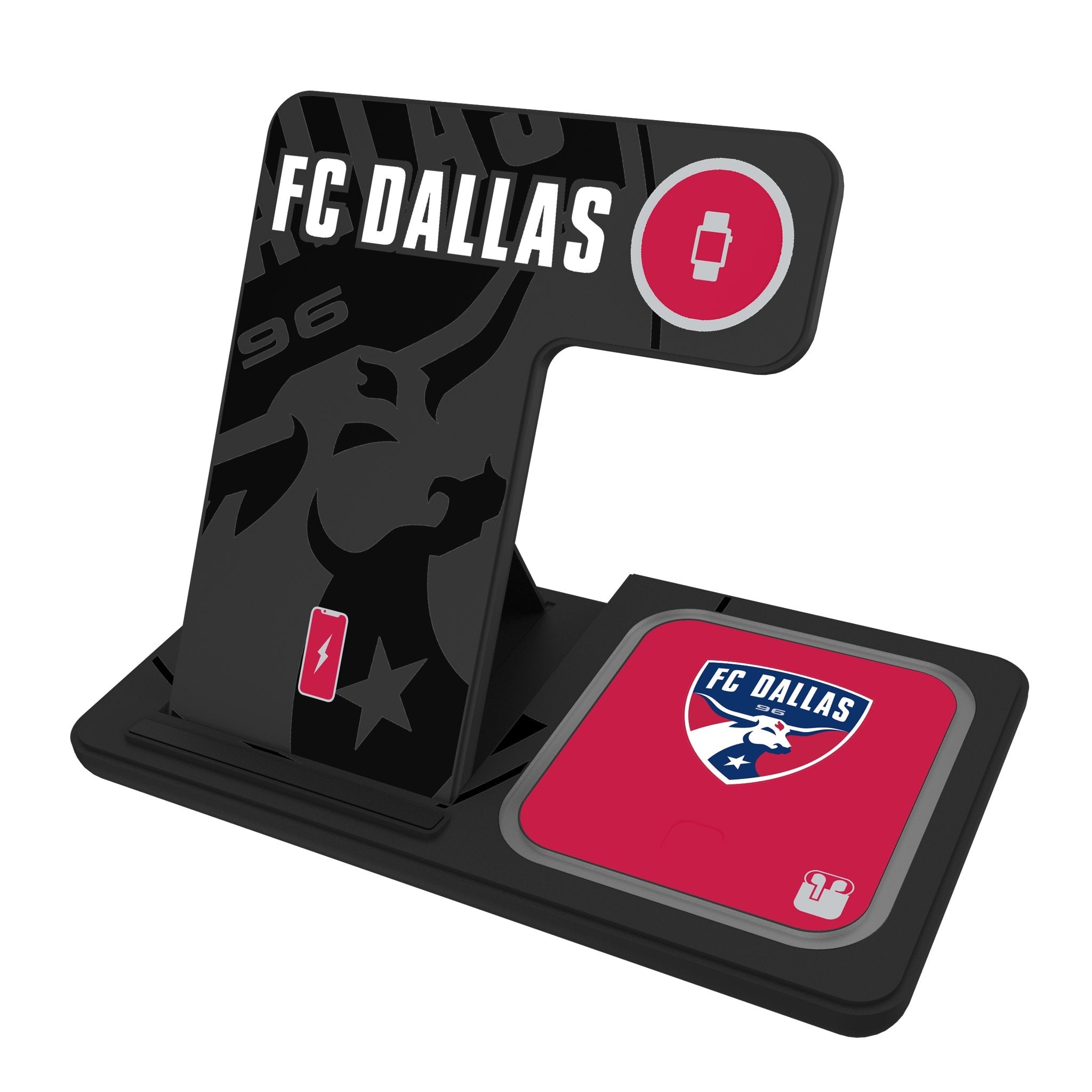 FC Dallas Monocolor Tilt 3 in 1 Charging Station 1