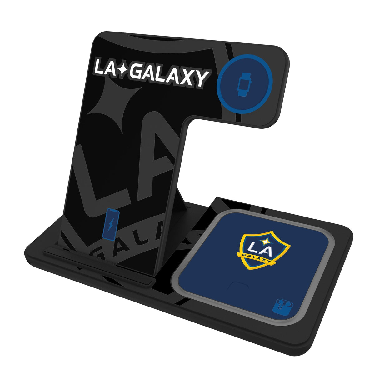 LA Galaxy Monocolor Tilt 3 in 1 Charging Station 1