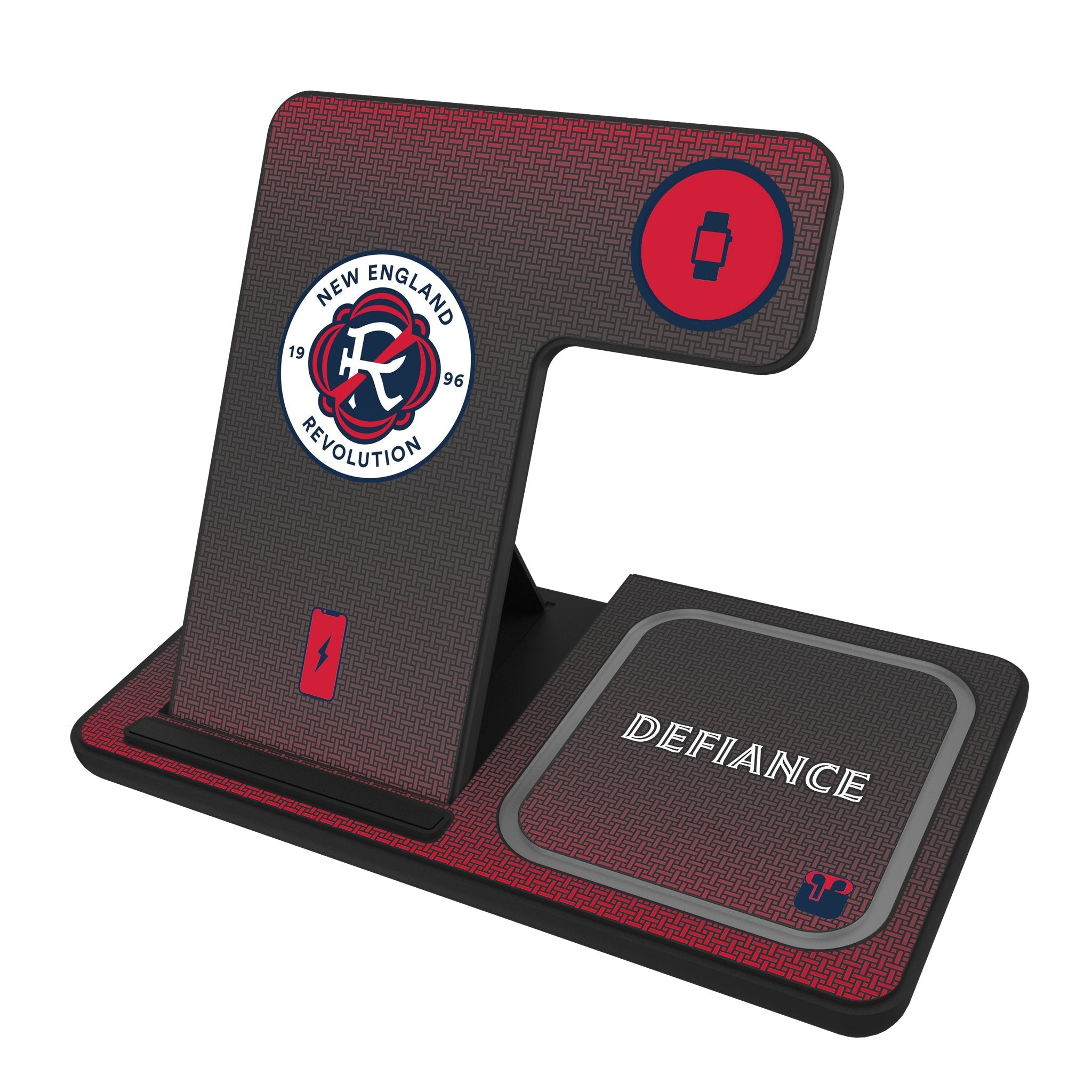 New England Revolution Linen 3 in 1 Charging Station 1