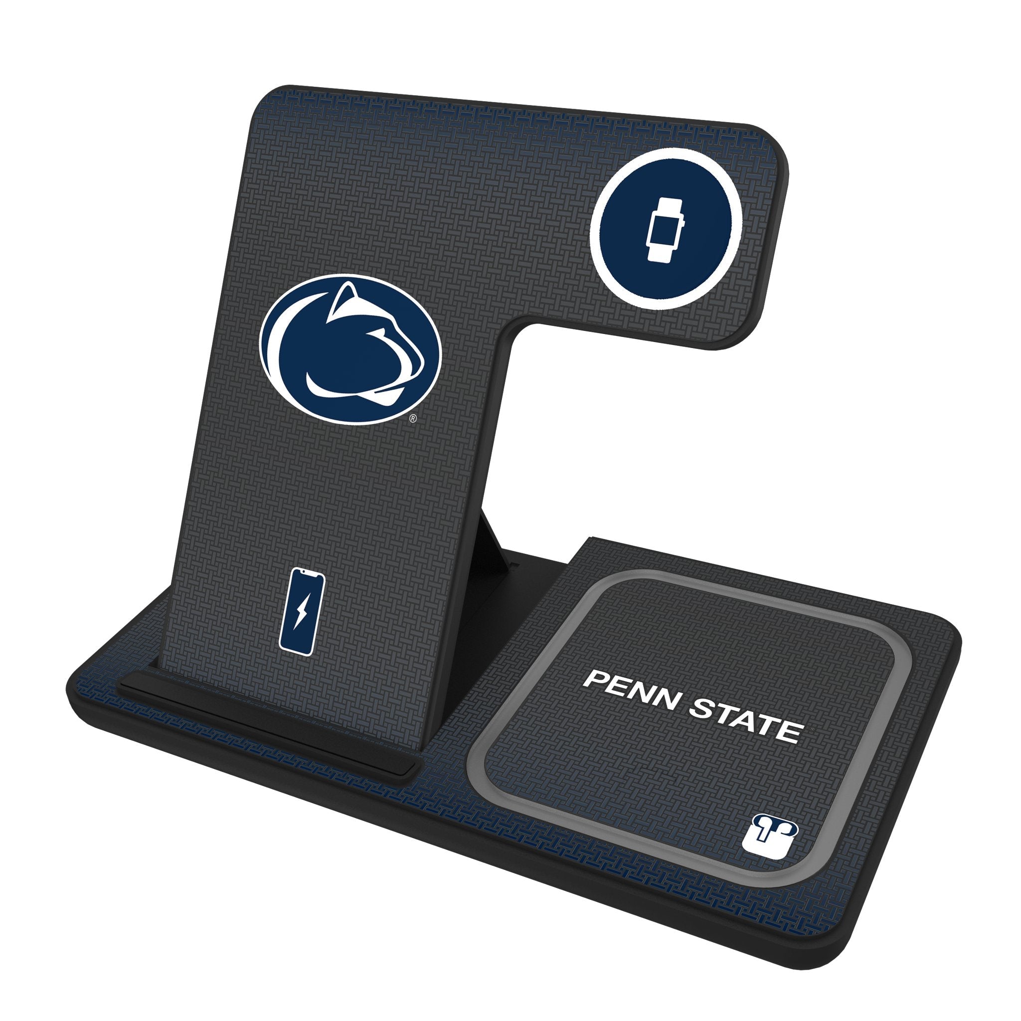 Pennsylvania State University Nittany Lions Linen 3 in 1 Charging Station 1