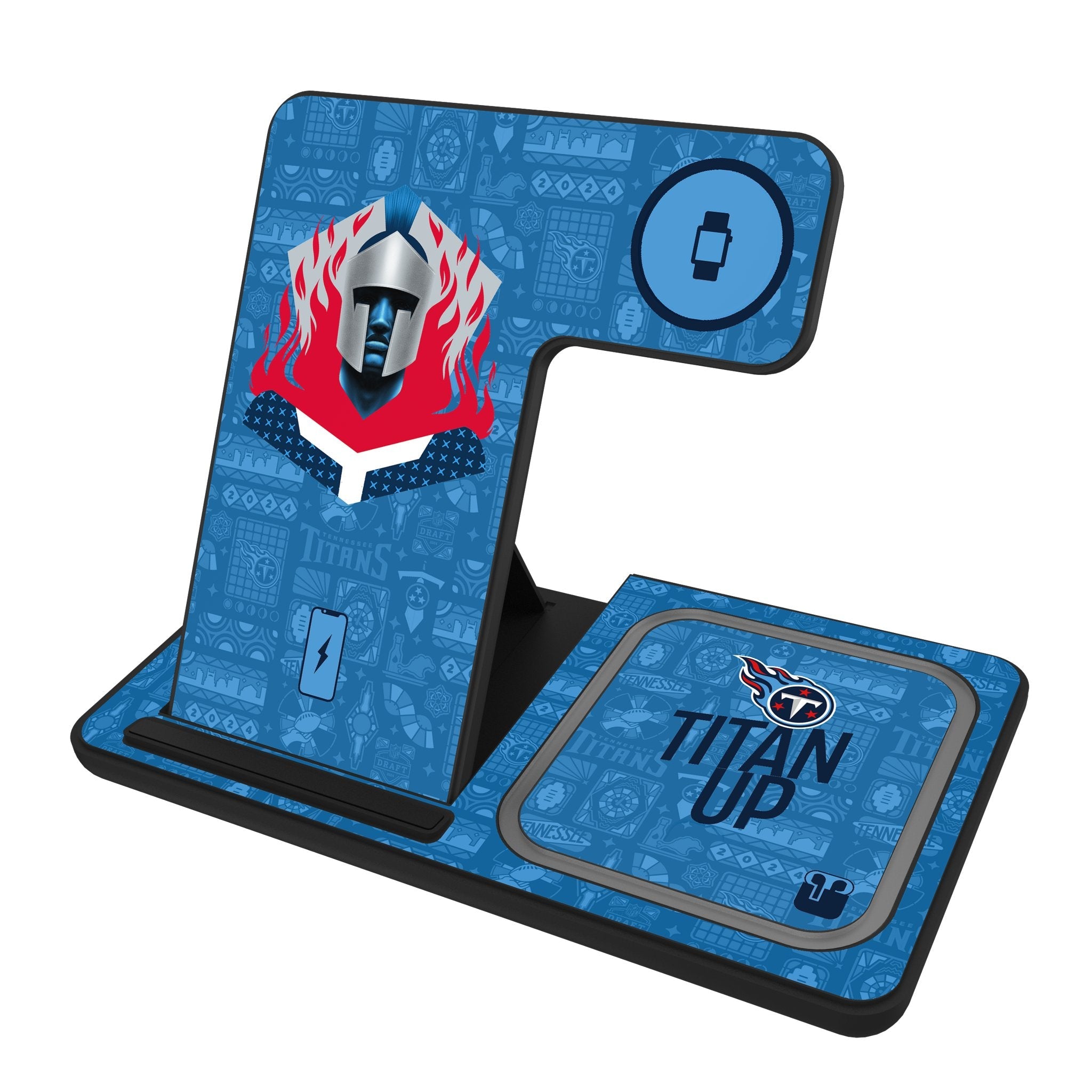 Tennessee Titans 2024 Illustrated Limited Edition 3 in 1 Charging Station 1