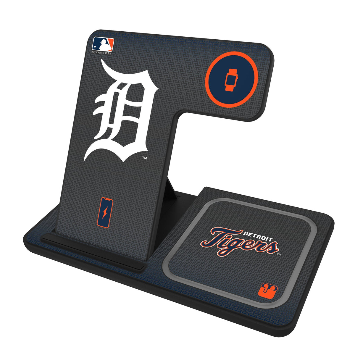 Detroit Tigers Linen 3 in 1 Charging Station 1