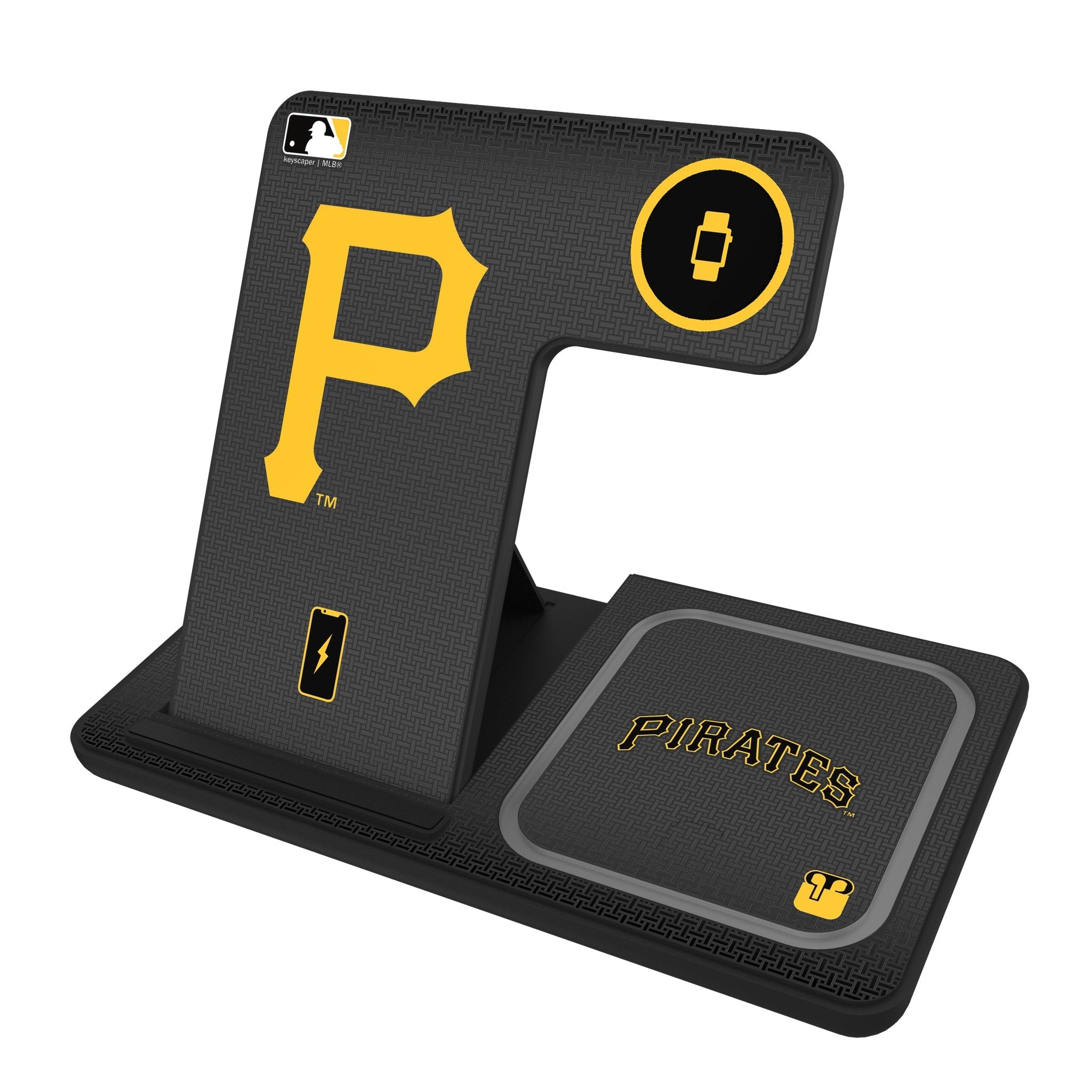 Pittsburgh Pirates Linen 3 in 1 Charging Station 1