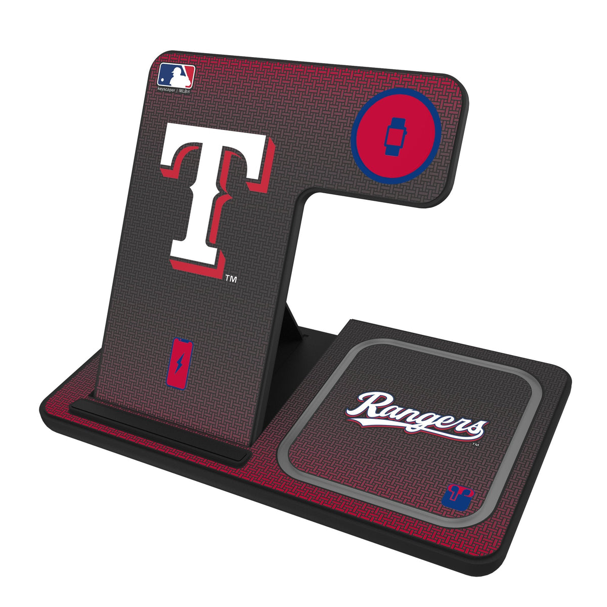 Texas Rangers Linen 3 in 1 Charging Station