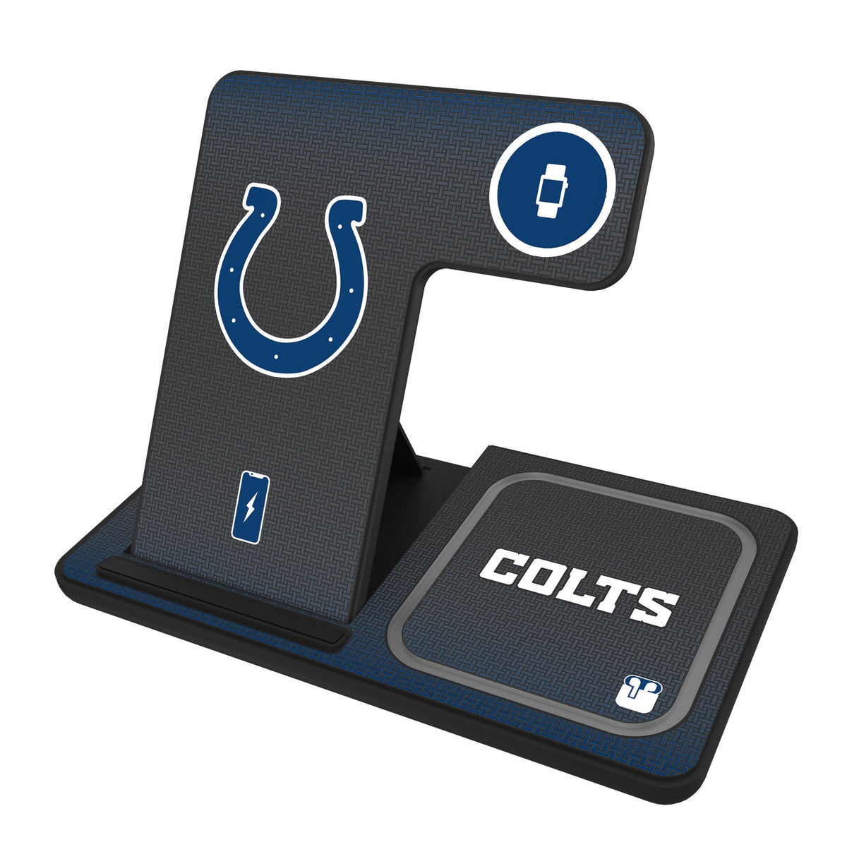 Indianapolis Colts Linen 3 in 1 Charging Station 1