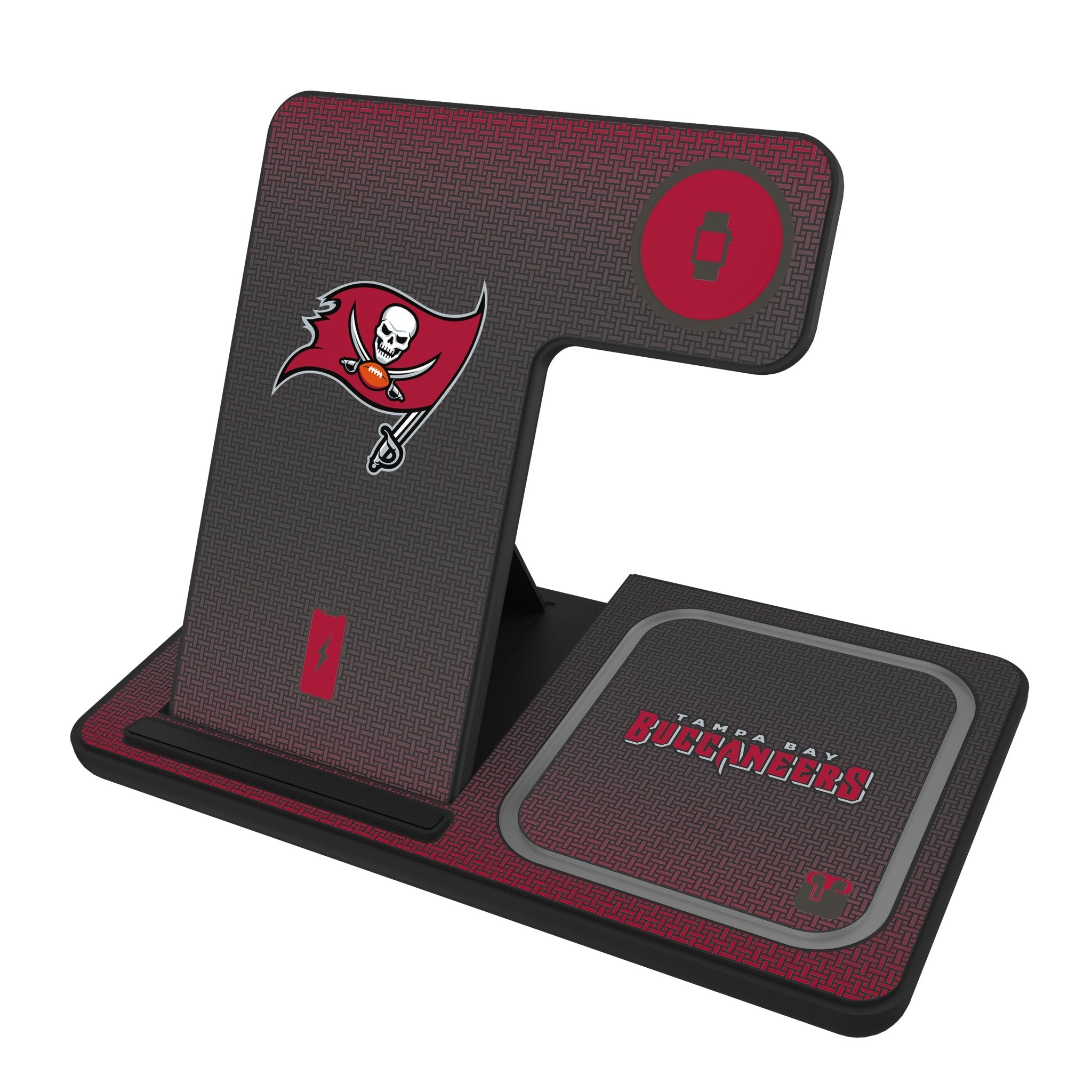 Tampa Bay Buccaneers Linen 3 in 1 Charging Station 1