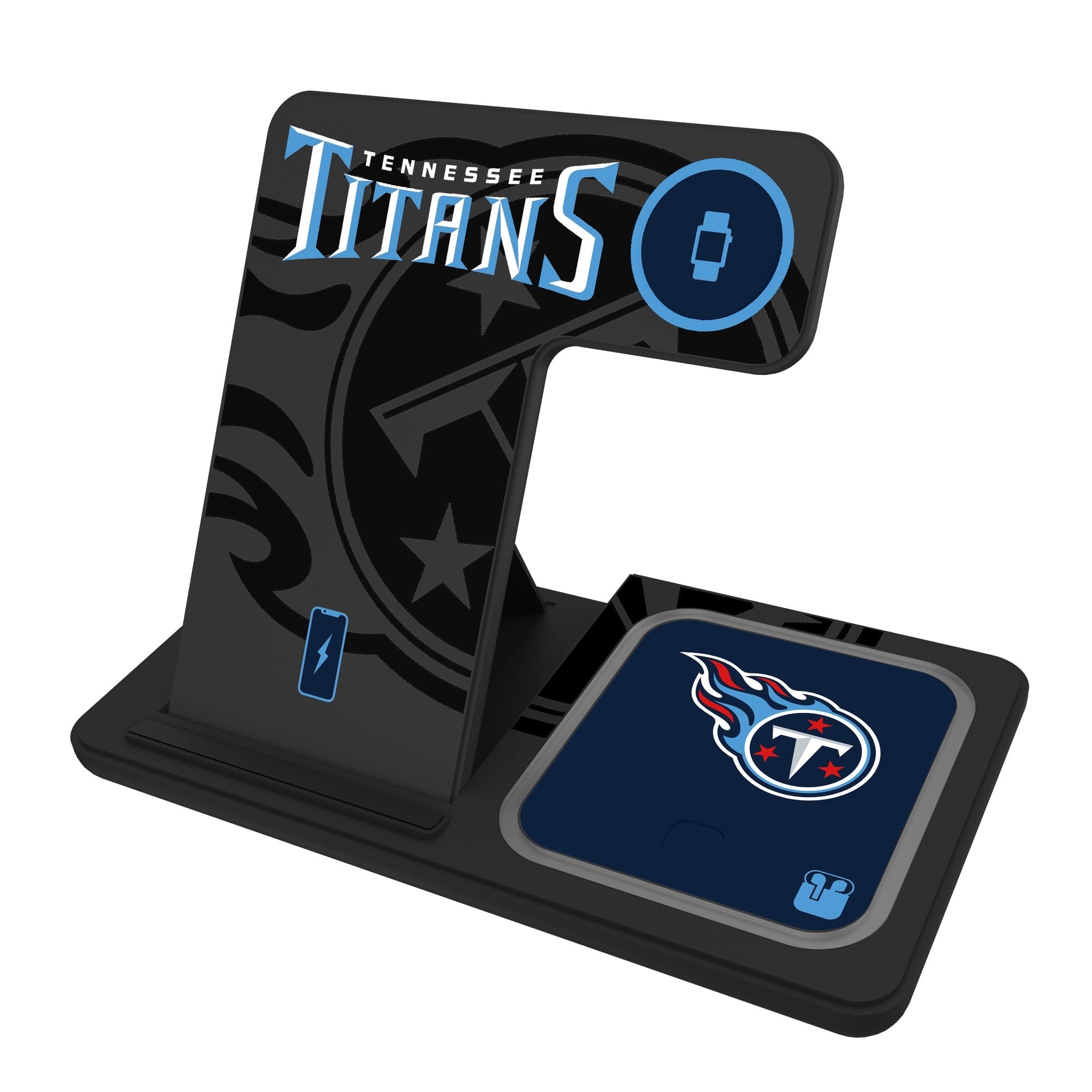 Tennessee Titans Monocolor Tilt 3 in 1 Charging Station