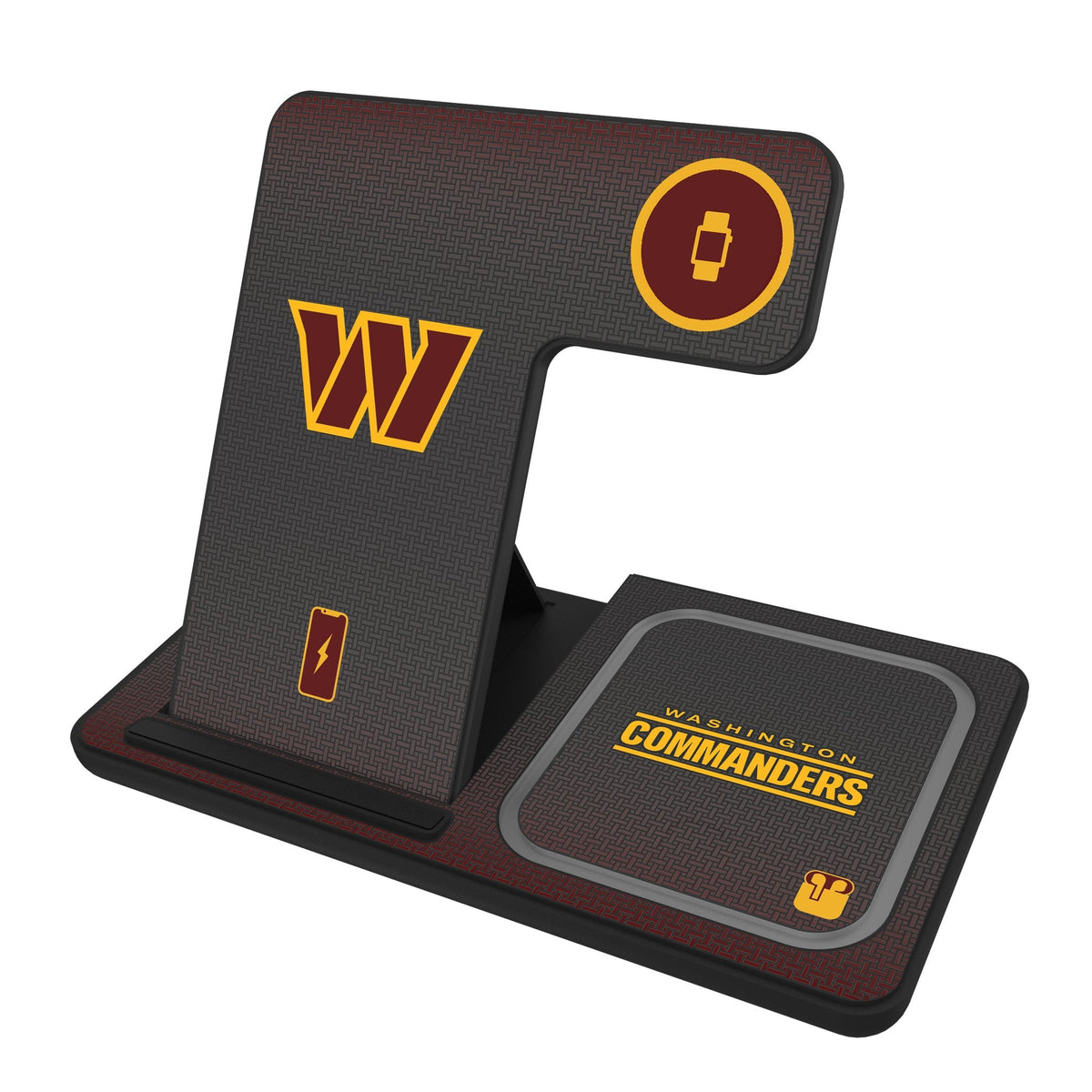 Washington Commanders Linen 3 in 1 Charging Station 1